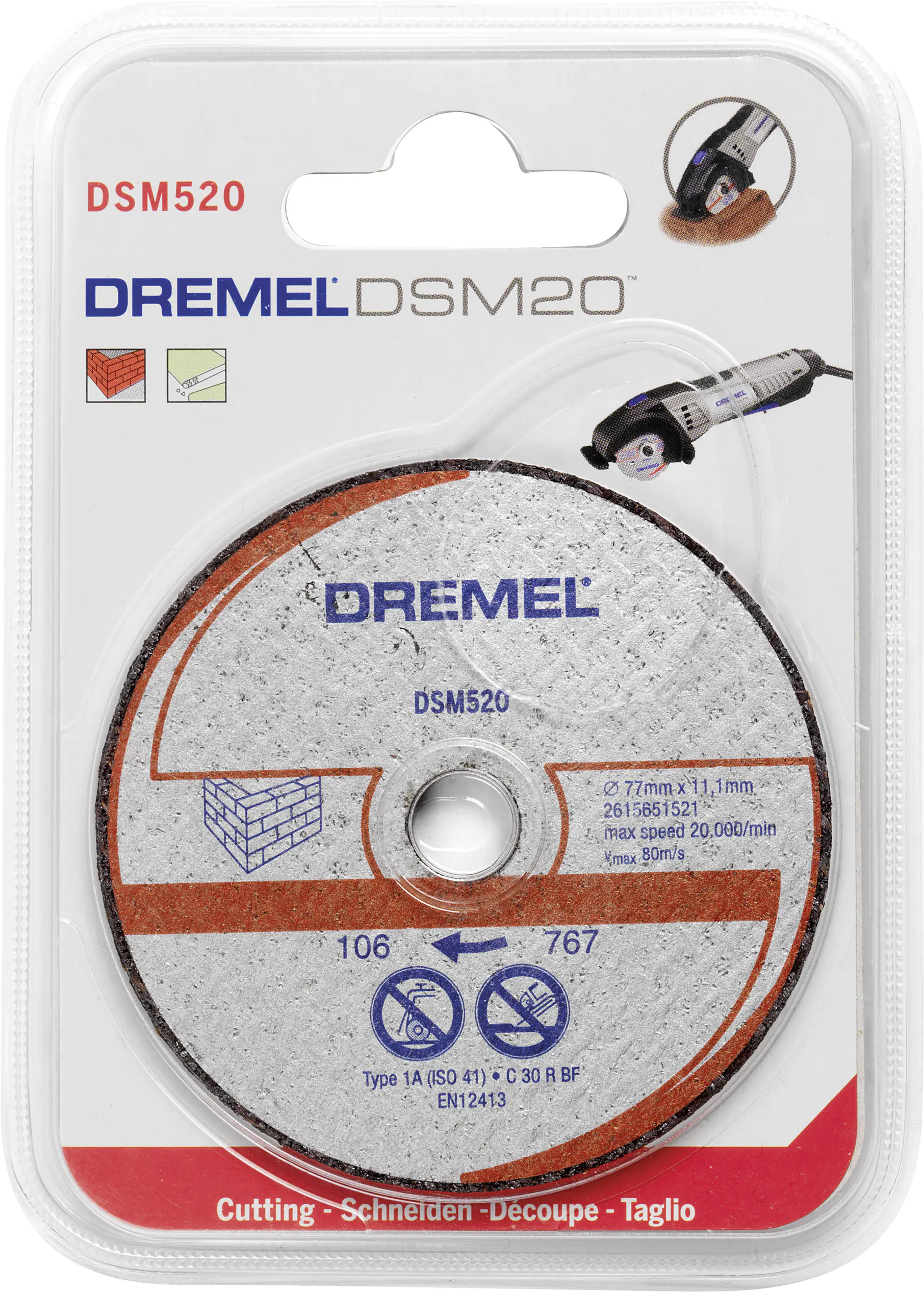 Dremel Trennscheibe DSM520