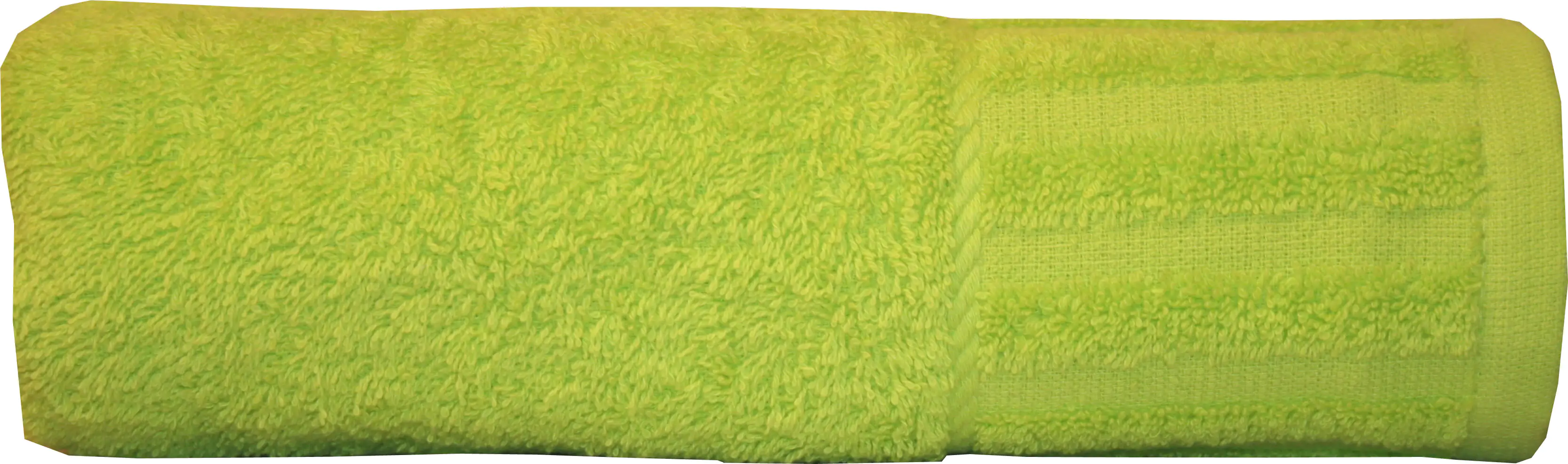 Waschhandschuh uni grün 18 x 24 cm