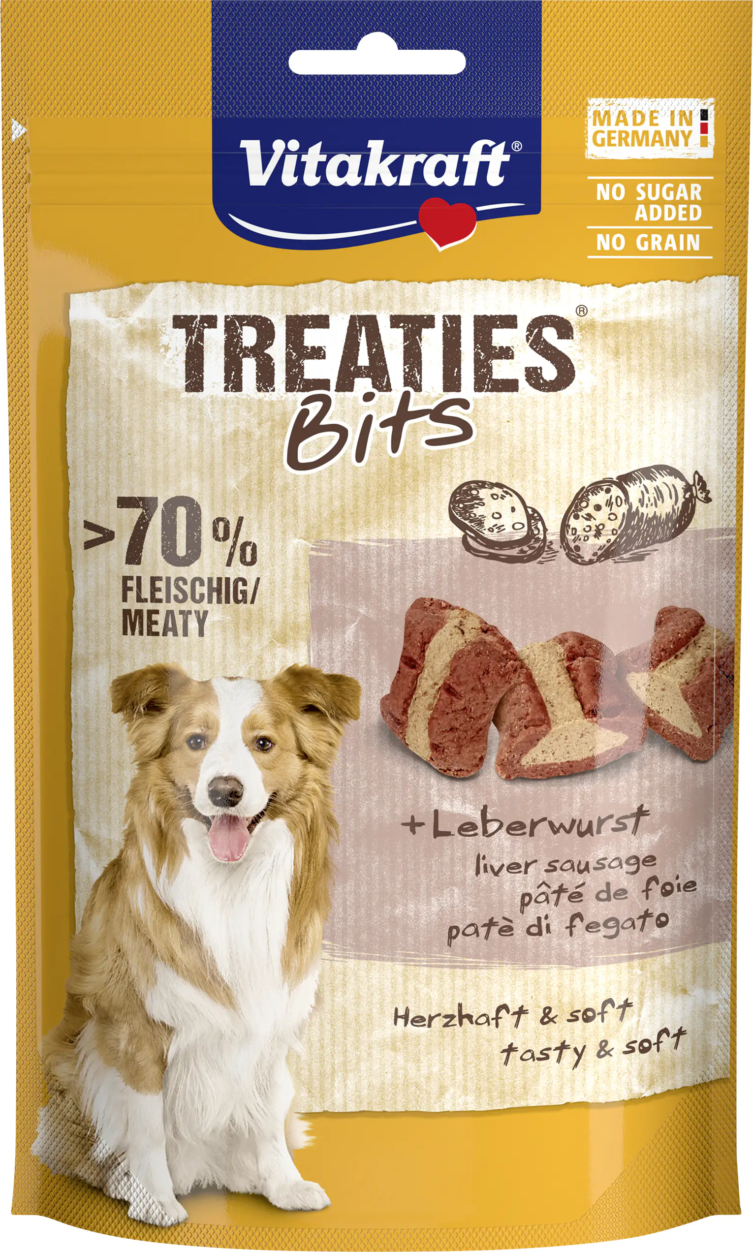 Vitakraft Treaties® Bits Leberwurst 120 g