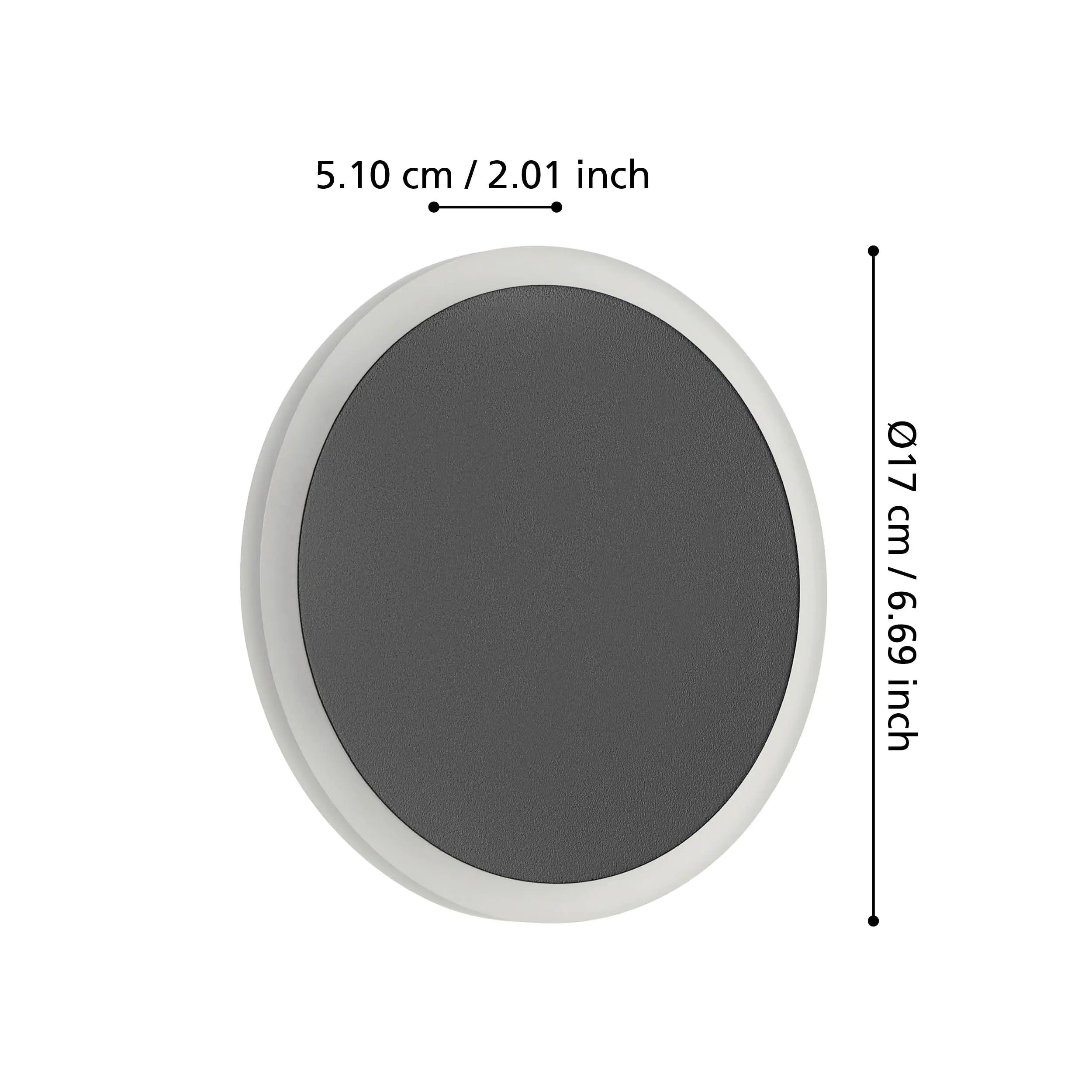 Eglo LED Wandleuchte Talamello 1 12W, 1450 lm, 3000K, warmweiß, Alu,Kunststoff Eglo LED Wandleuchte Talamello 1 12W, 1450 lm, 3000K, warmweiß, Alu,Kunststoff