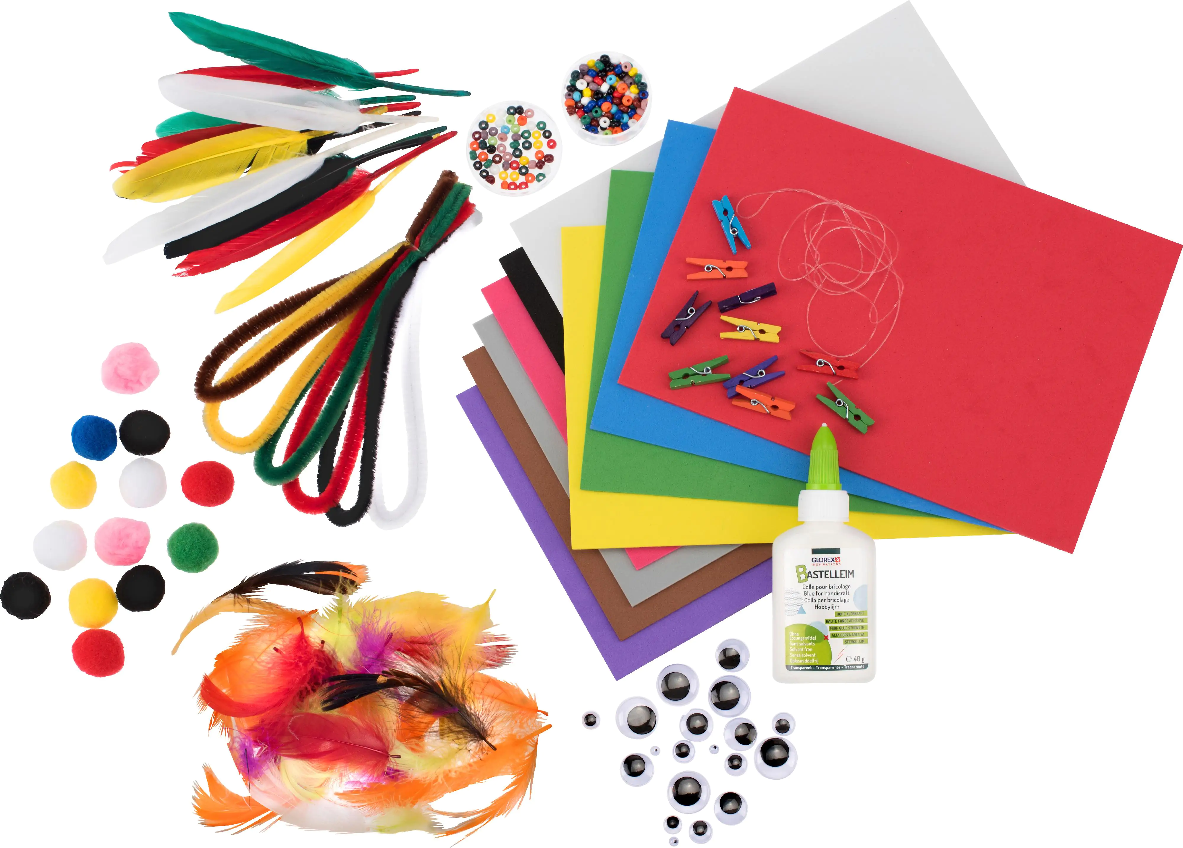Glorex Bastelpackung Creativ Maxi Mix Basic
