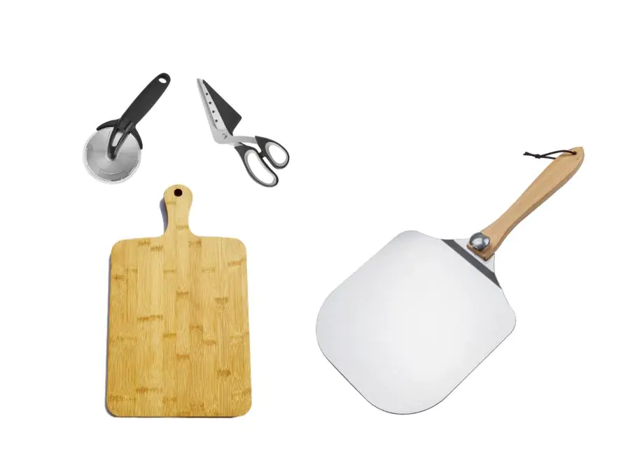 Buschbeck Pizza-Set 4-teilig Edelstahl Buschbeck Pizza-Set 4-teilig Edelstahl