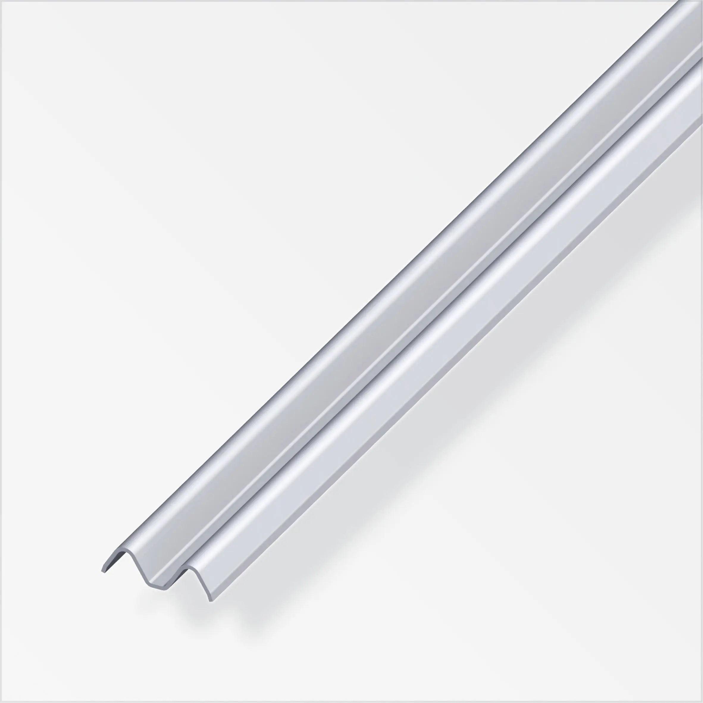 alfer Leitplanken-Profil 1 m, 6.2 x 21 x 0.75 mm Aluminium roh blank