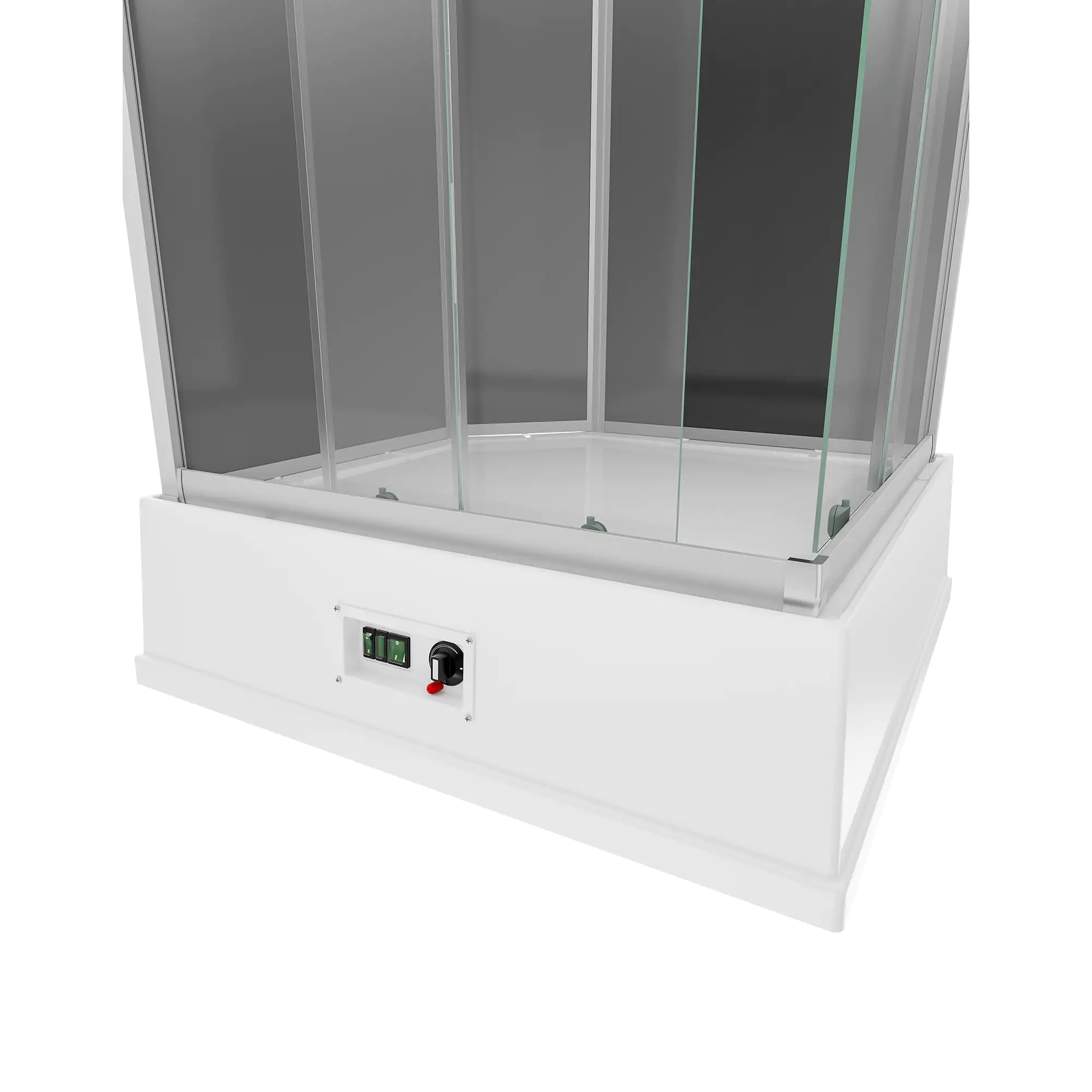 Schulte Komplettduschkabine Korfu II 94 x 110 x 215 cm mit Boiler, Pumpe Schulte Komplettduschkabine Korfu II 94 x 110 x 215 cm mit Boiler, Pumpe