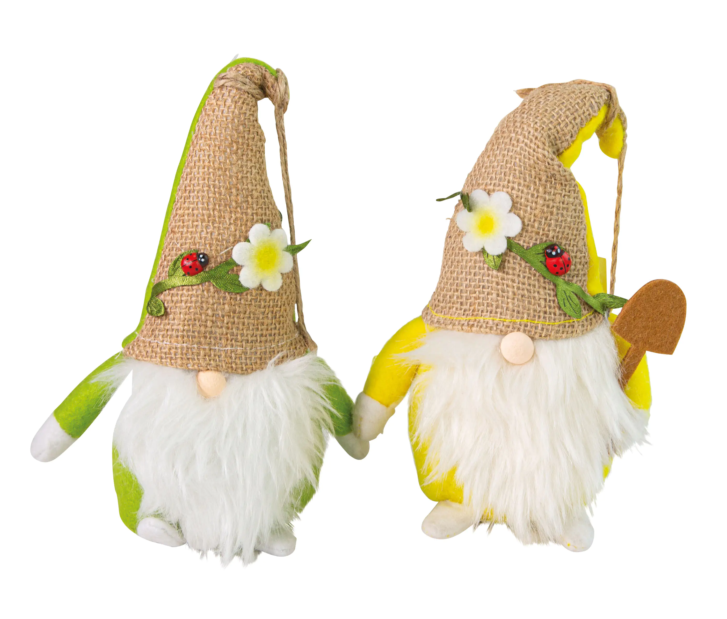 Riffelmacher Wichtel mit Blume an der Mütze 11 x 8 x 15 cm