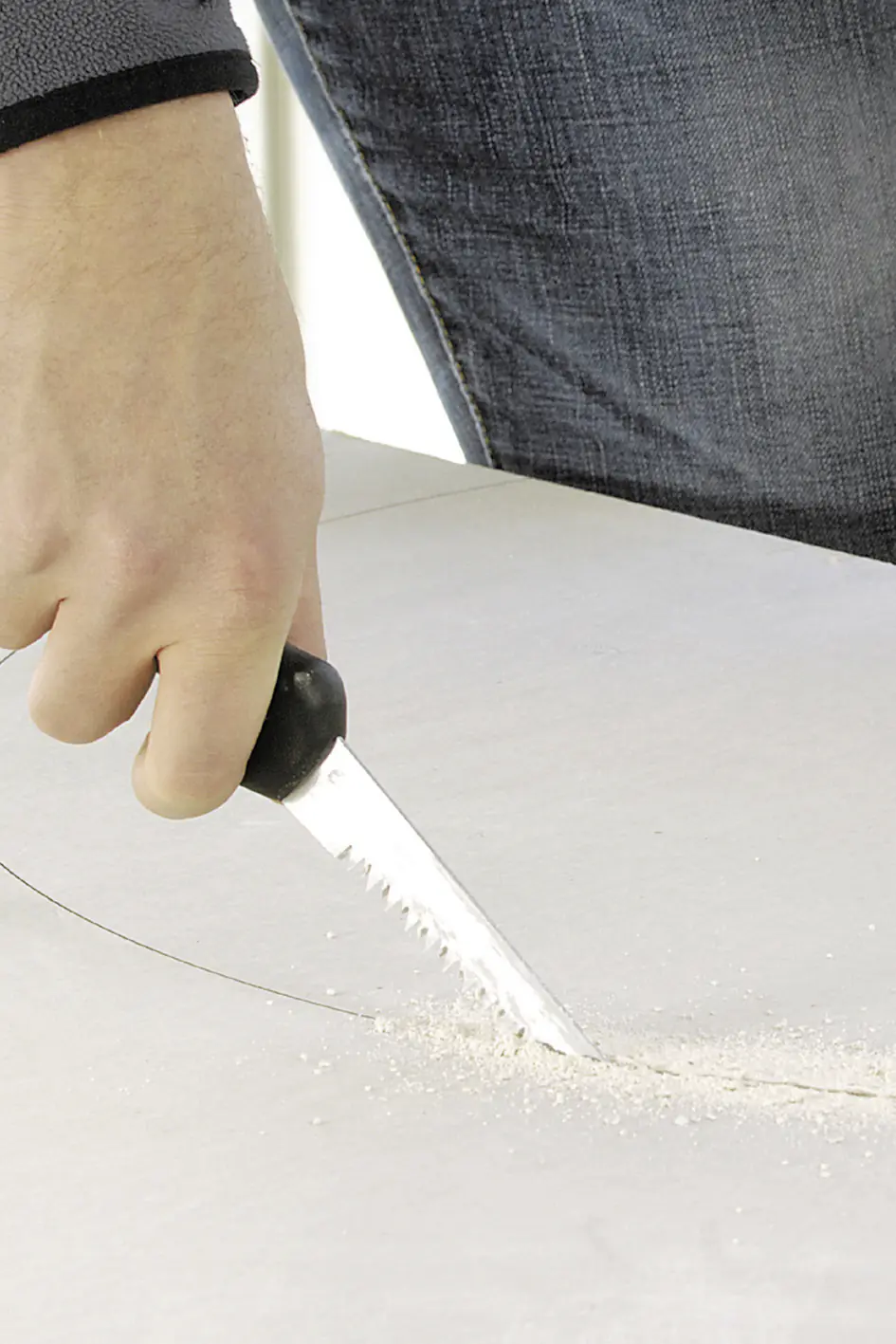 Wolfcraft Hand-Stichsäge 160 mm für Gipskartonplatten Wolfcraft Hand-Stichsäge 160 mm für Gipskartonplatten