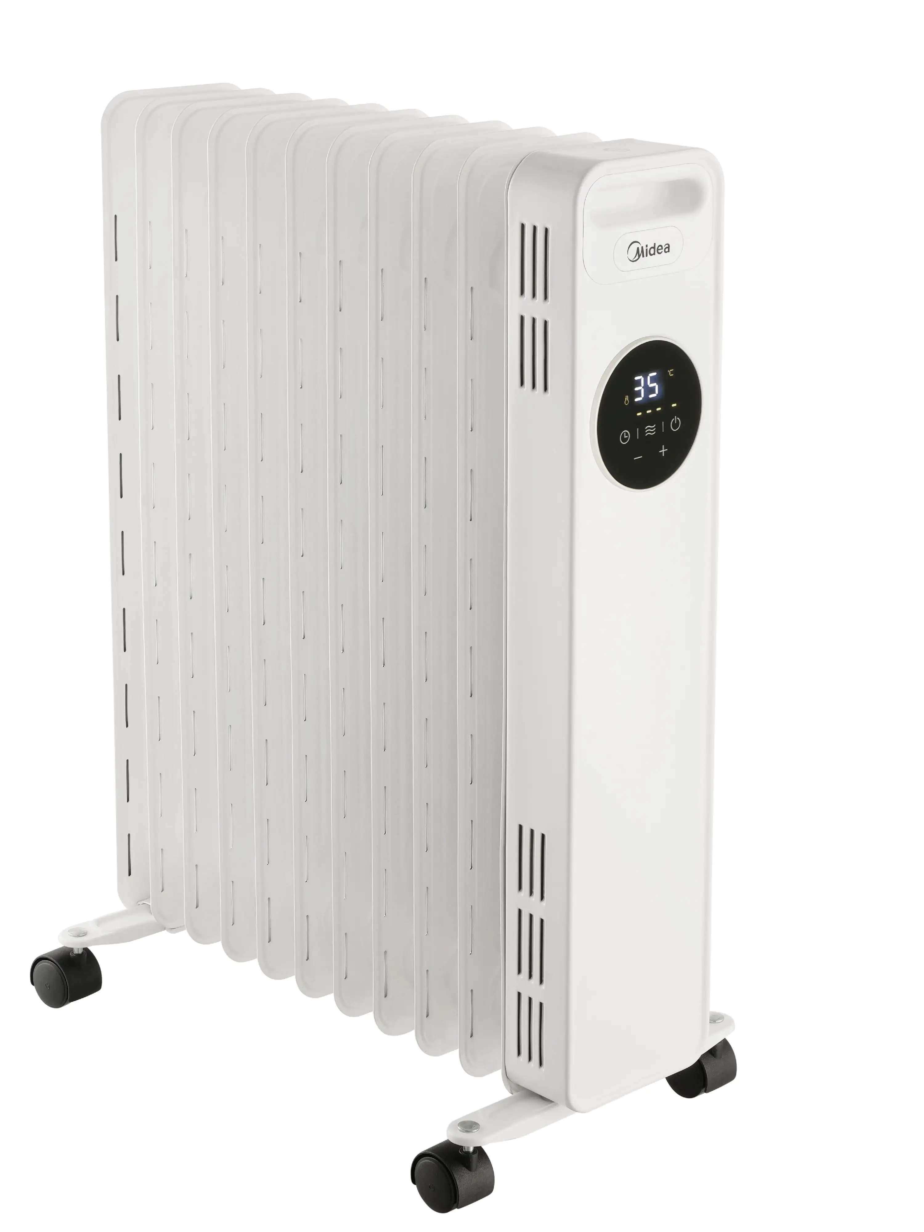 Midea Ölradiator NY2311-20MR 11 Rippen 2300 Watt, 3 Stufen, Thermostat Midea Ölradiator NY2311-20MR 11 Rippen 2300 Watt, 3 Stufen, Thermostat