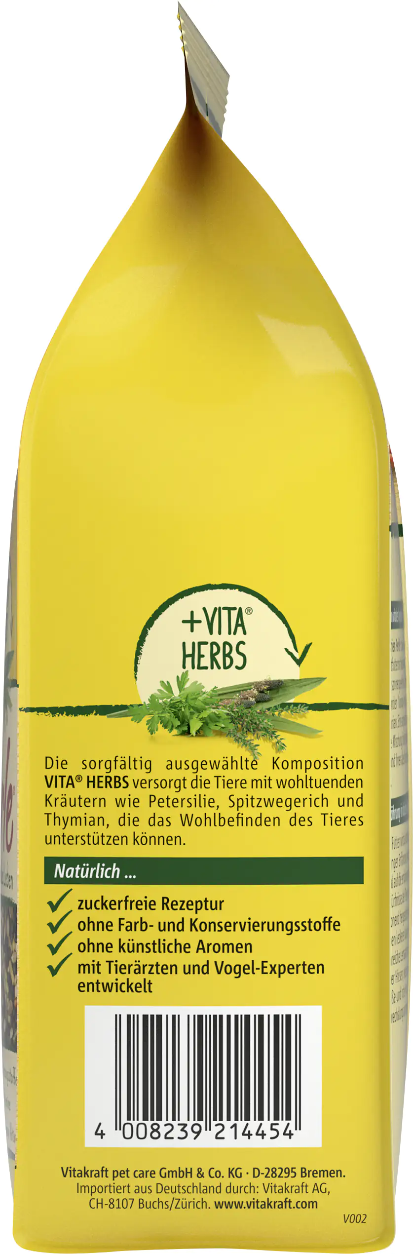 Vitakraft Vogelfutter Perle 500 g
