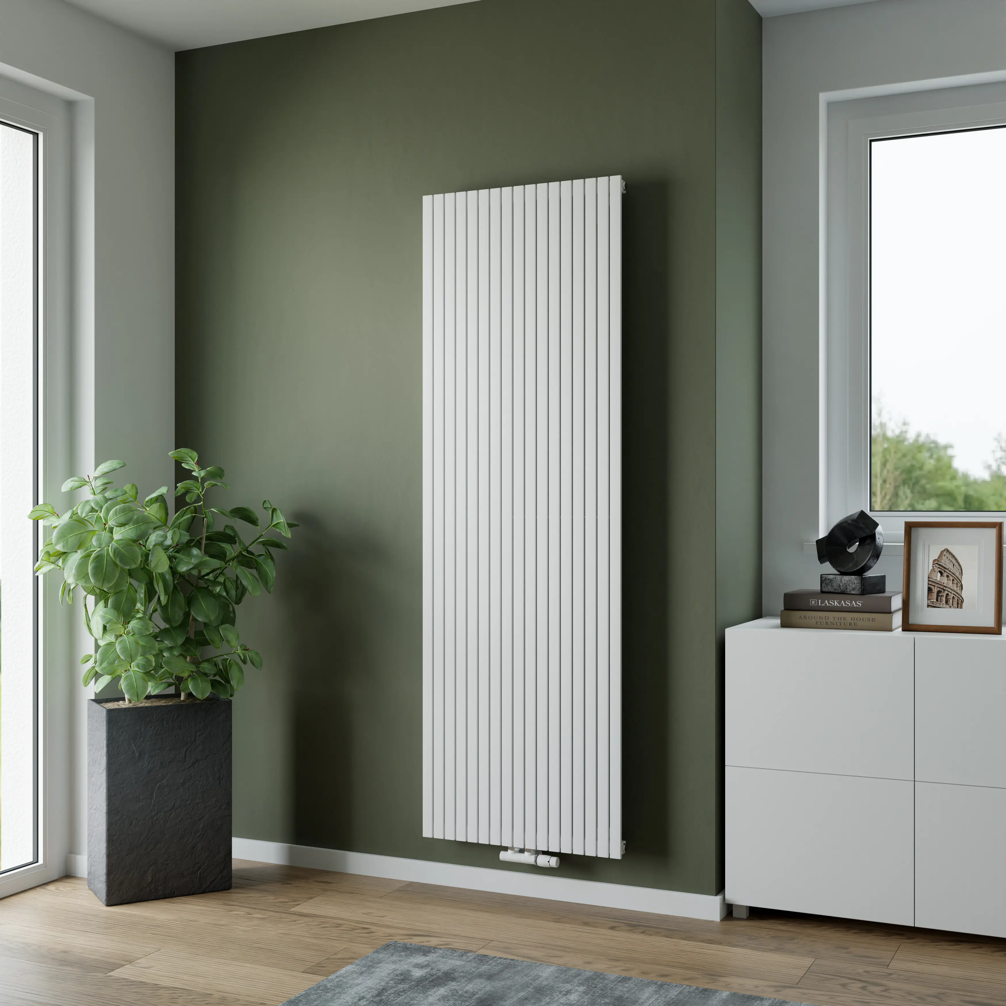 Ximax Heizkörper P1 Slim 180 x 59 cm 1328 Watt weiß 
