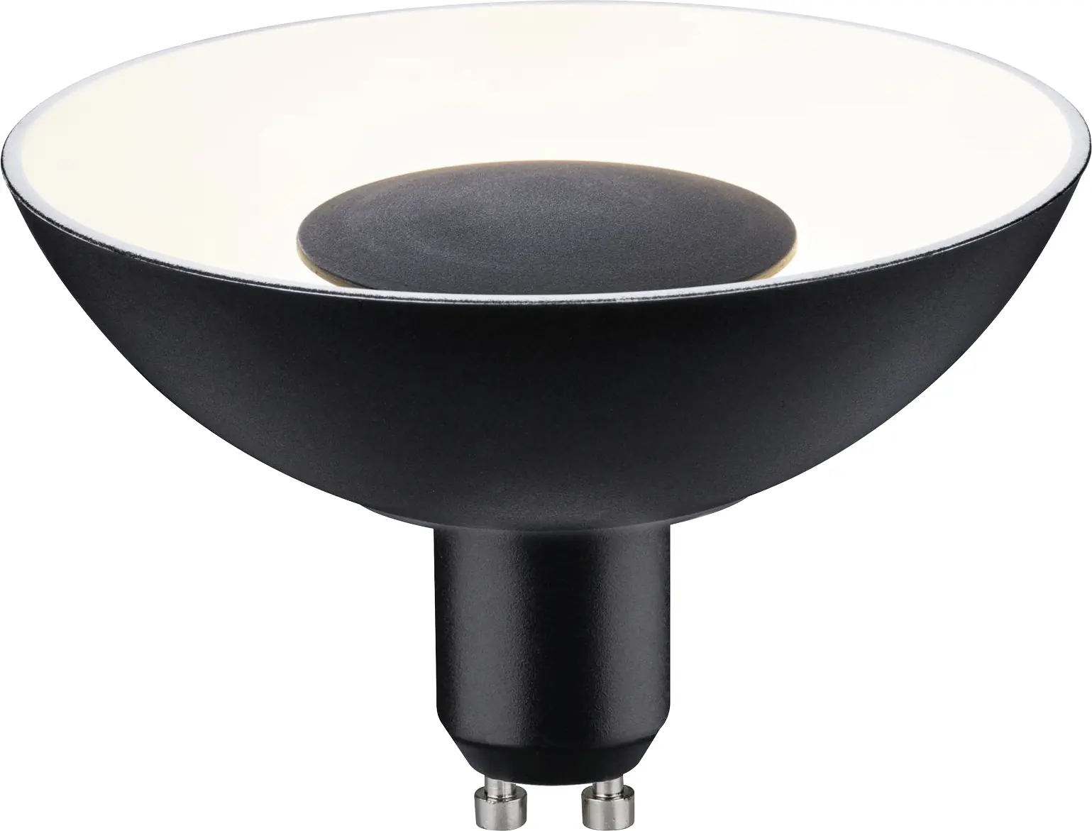 Paulmann LED Leuchtmittel Deko Reflektor GU10 4,9 W schwarz weiß dimmbar