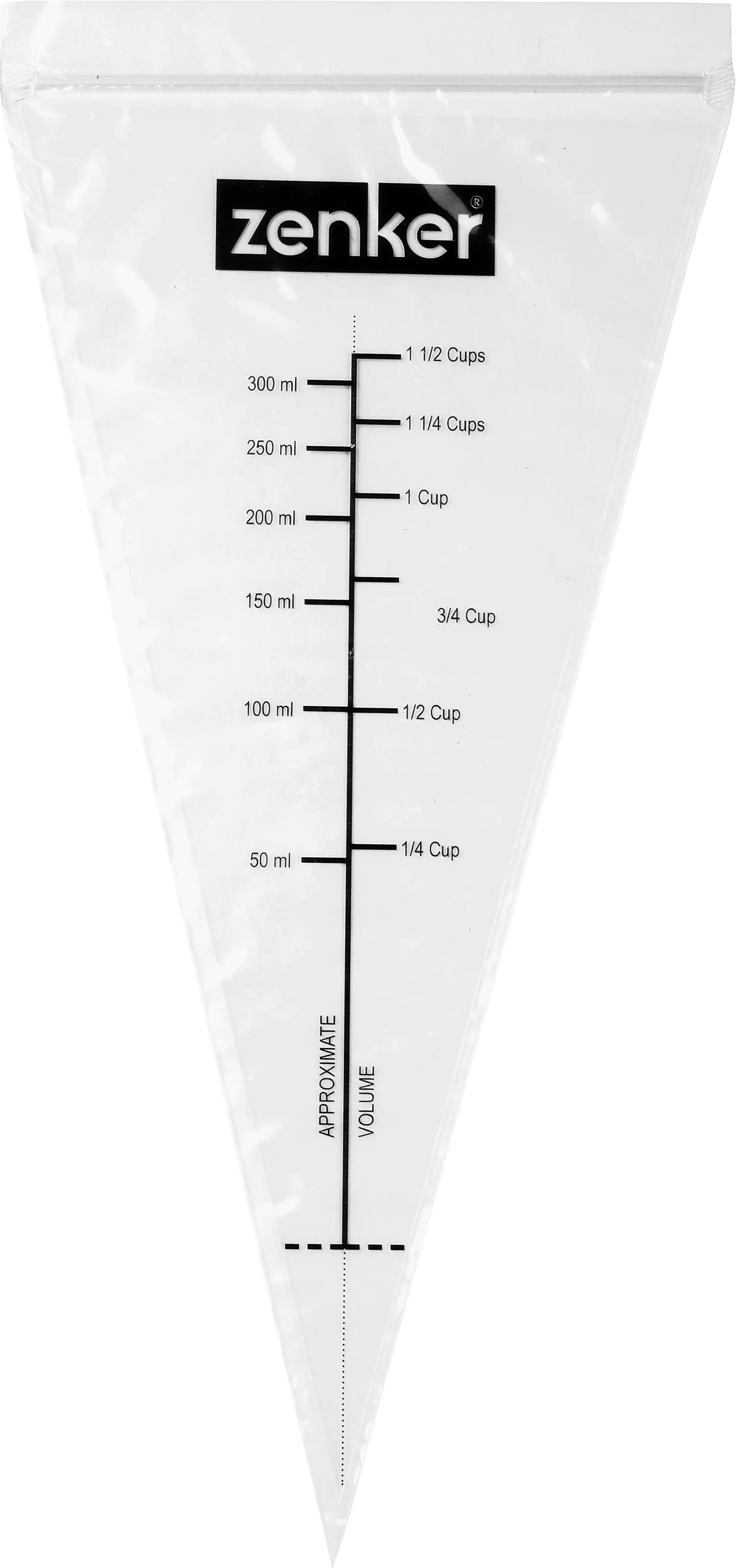 Zenker Einwegspritzbeutel Patisserie zum Schmelzen 15 x 30 cm, 10 Stück