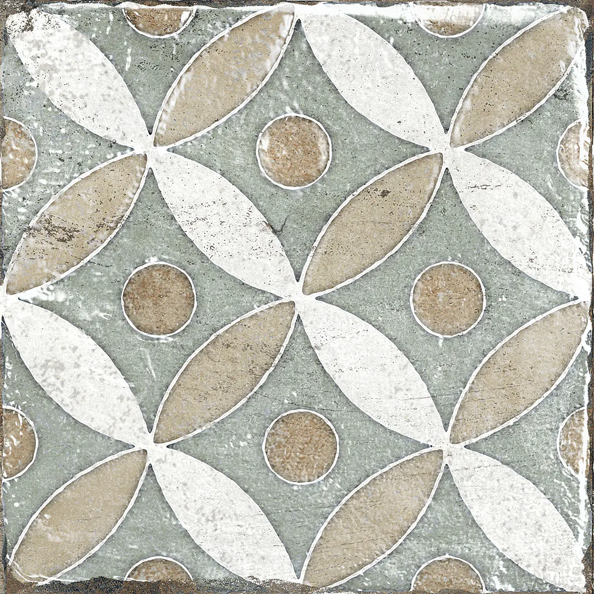 Bodenfliese Feinsteinzeug Marrakesh 20 x 20 cm blau-beige Bodenfliese Feinsteinzeug Marrakesh 20 x 20 cm blau-beige