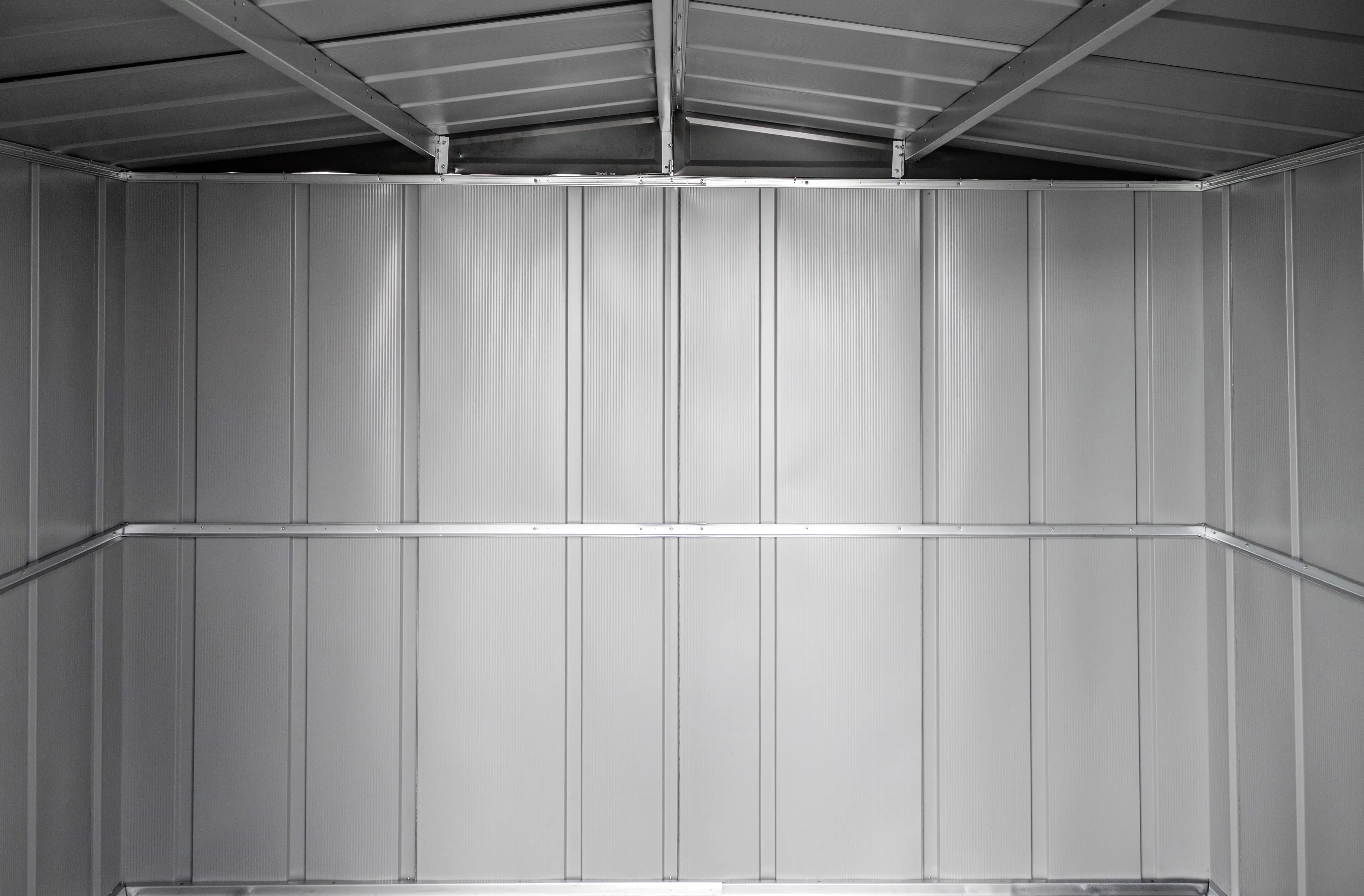 0026862103505_2609729 Spacemaker Metallgerätehaus Woodlake 6x5 194 x 177 x 151 cm