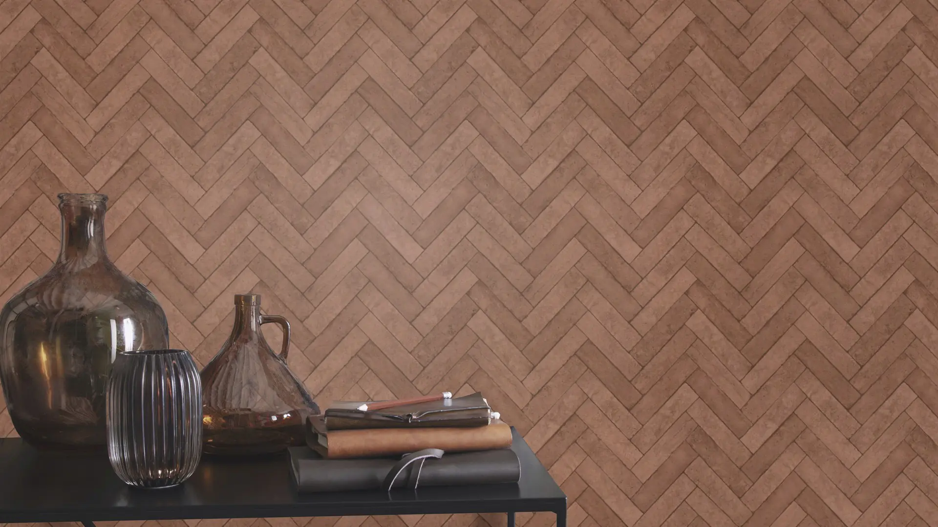 Rasch Vliestapete 499148 Rot-Terra Muster & Motive 10,05 m x 0,53 m