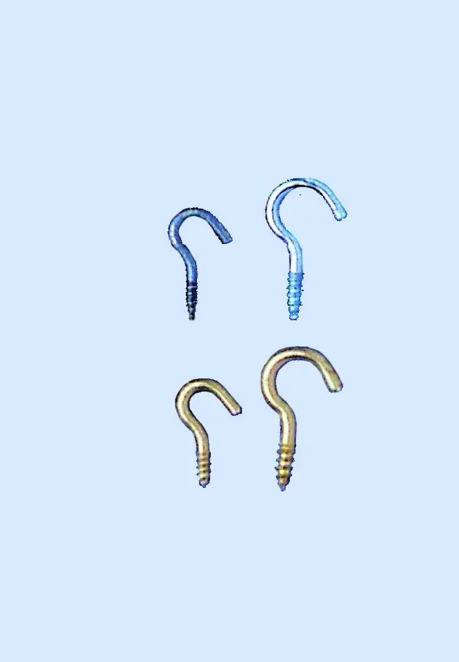 Glorex Schraubhaken 12 x 5 mm, 24 Stück