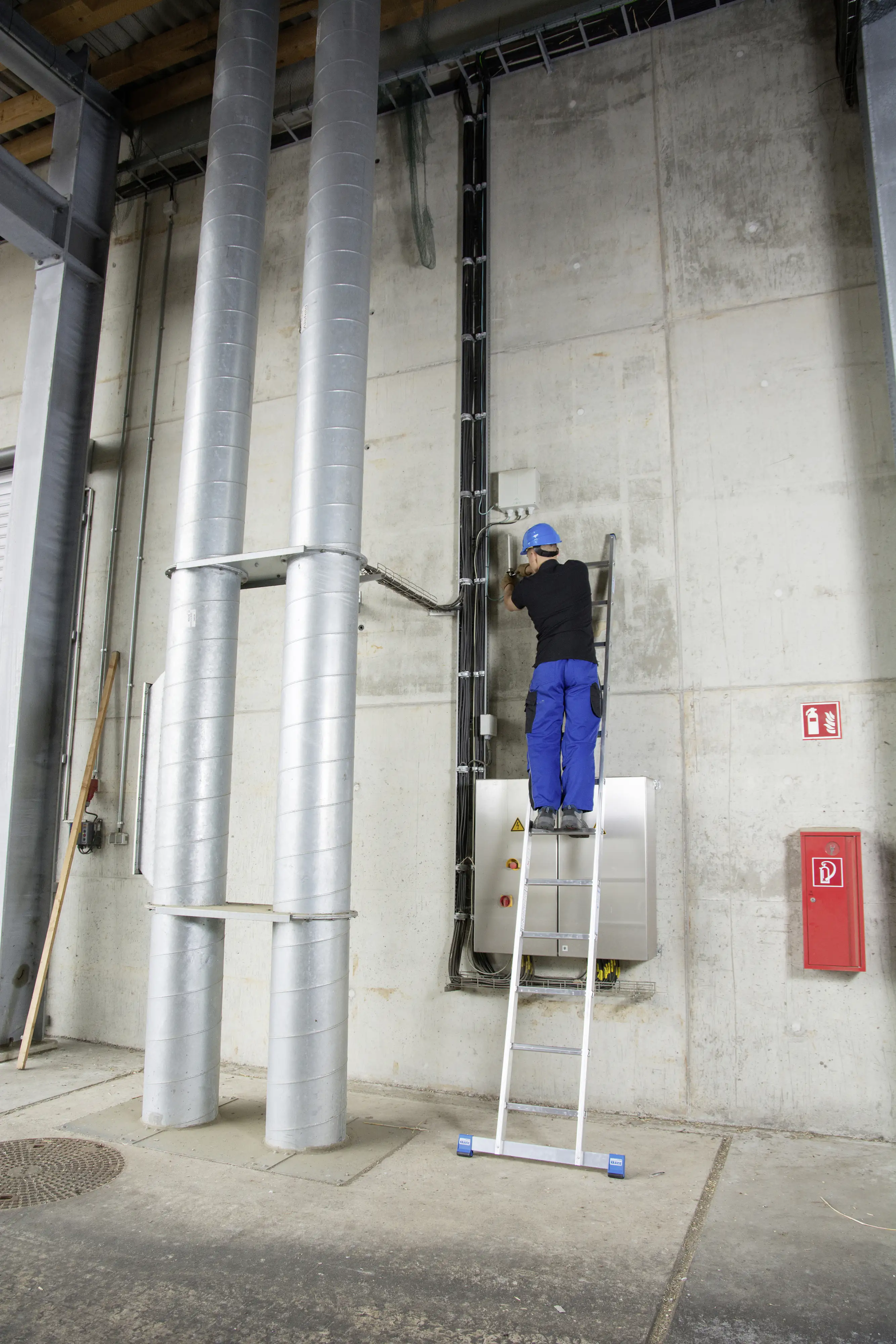 Krause Aluminium-Anlegeleiter STABILO 4,40 m