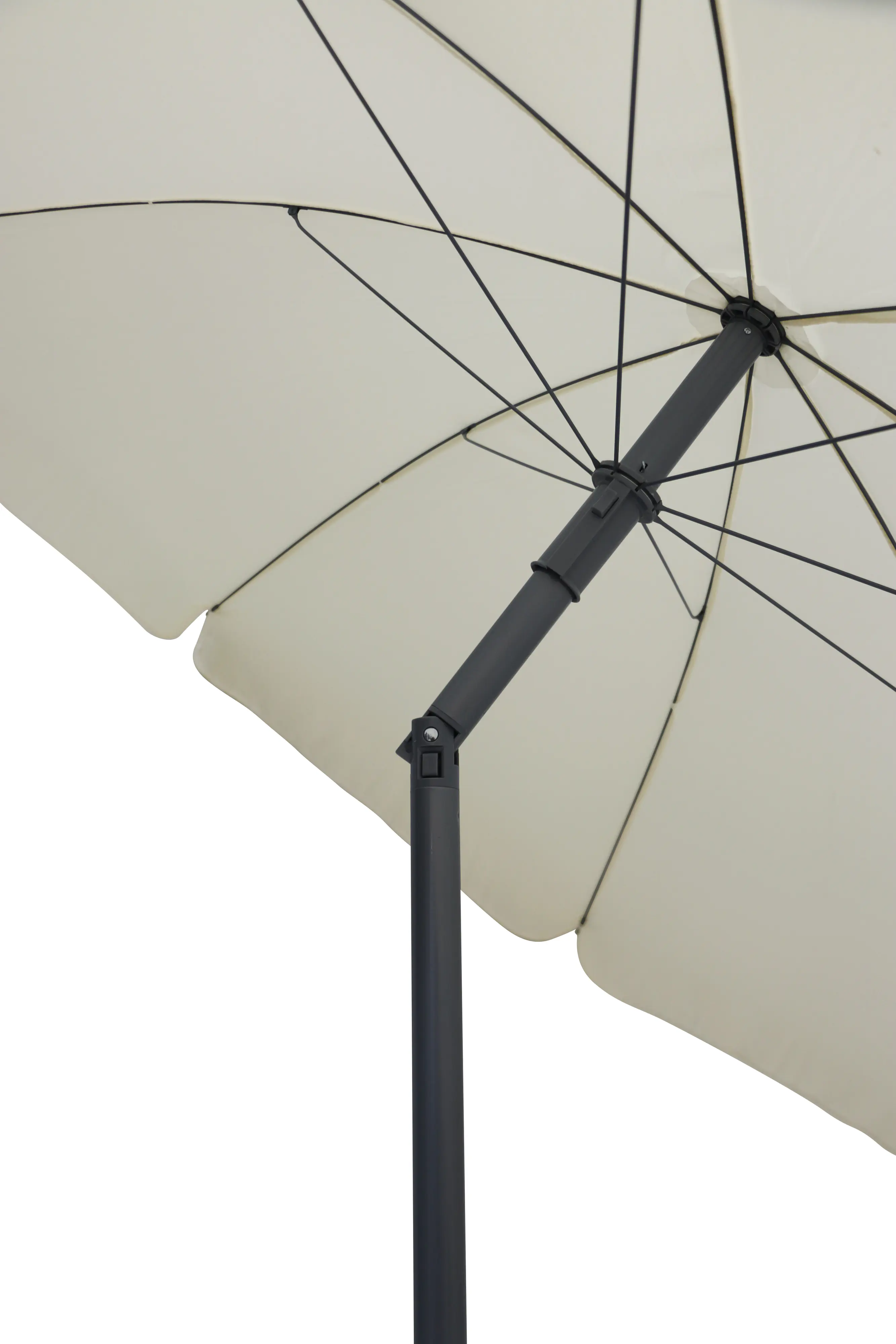 TrendLine Sonnenschirm creme Ø 180 cm 