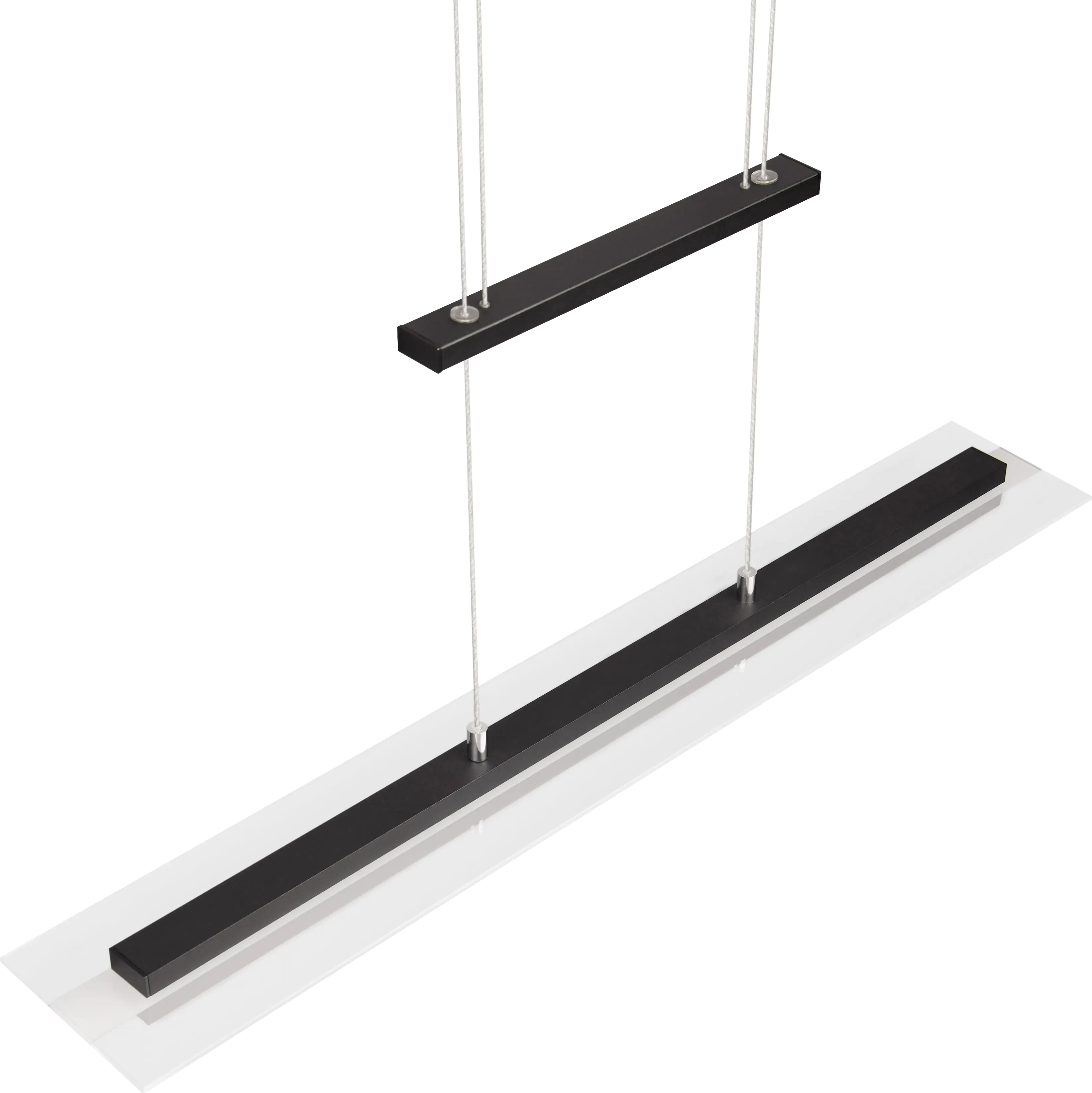 Trio Leuchten LED Pendelleuchte Milos 4x5W schwarz, Metall