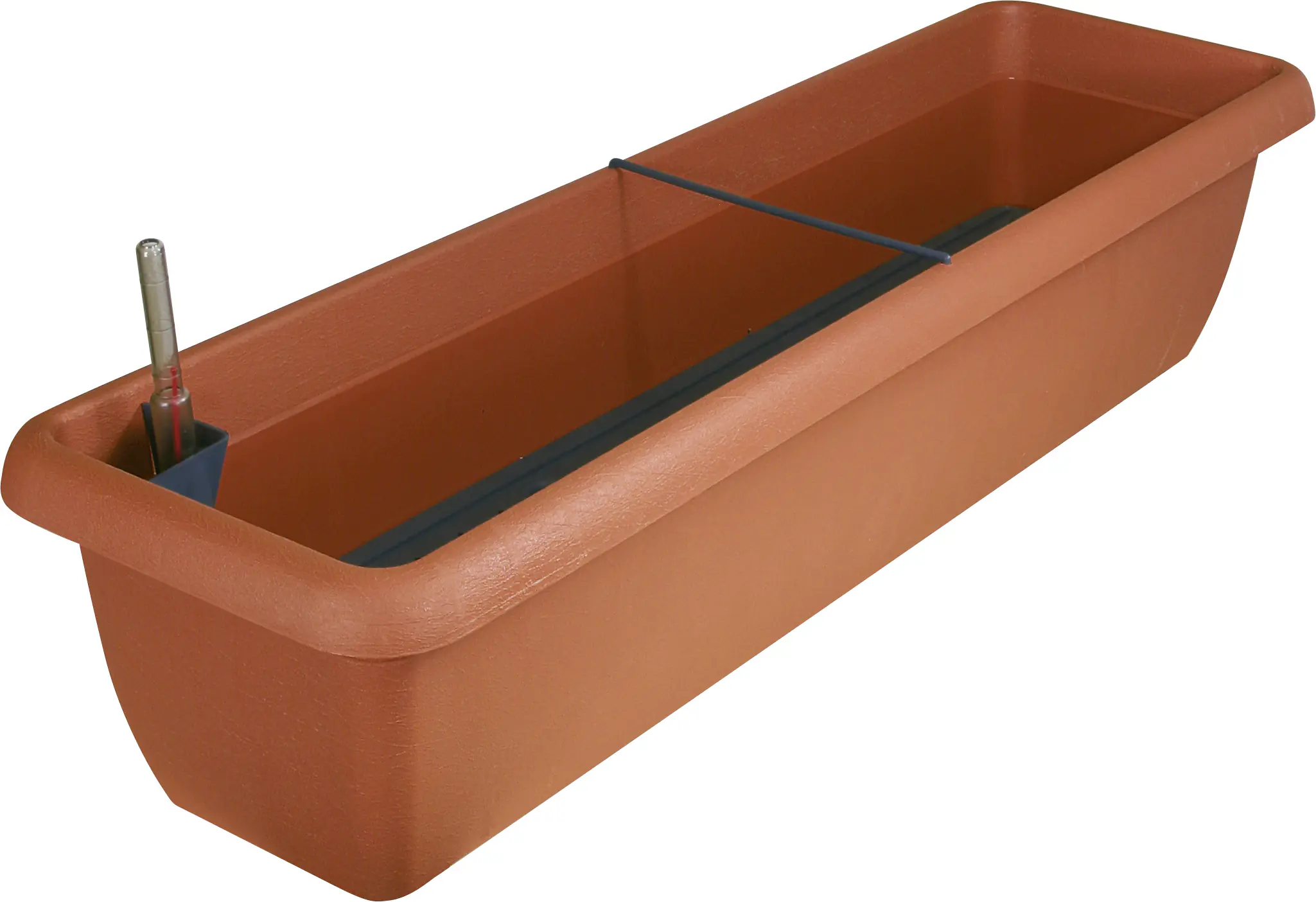 Geli Bewässerungsblumenkasten Aqua Andalucia 80 cm terracotta