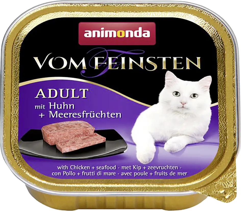 Animonda Vom Feinsten Adult Huhn & Meeresfrüchte Katzenfutter 100 g