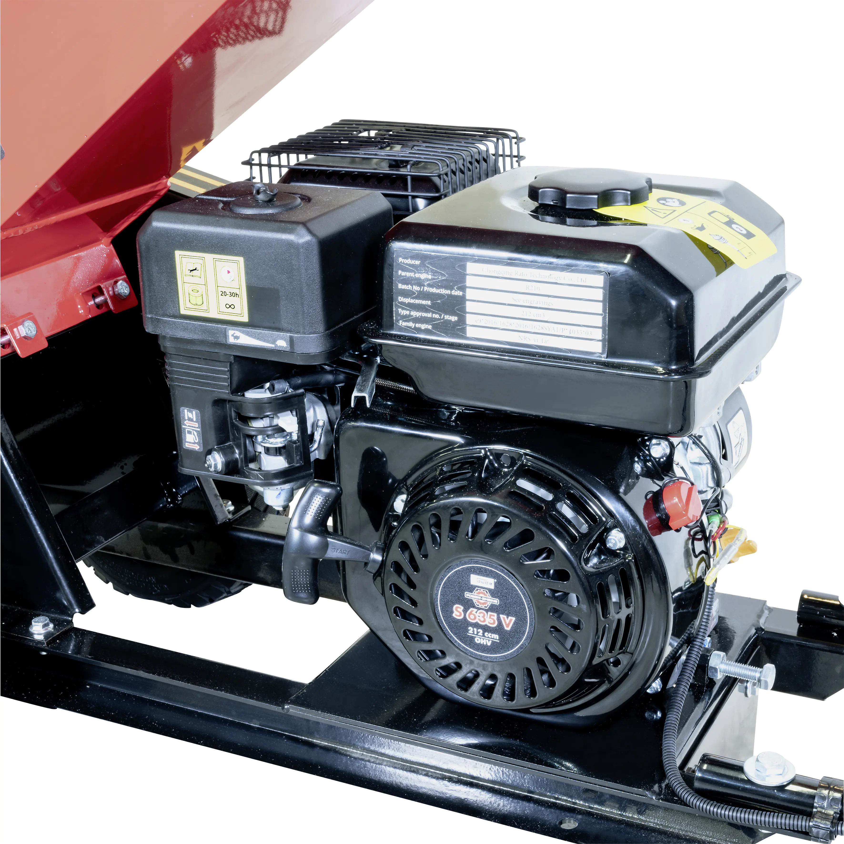 Güde Gartenhäcksler GH 5.6-50 max. Aststärke 5 cm Ø