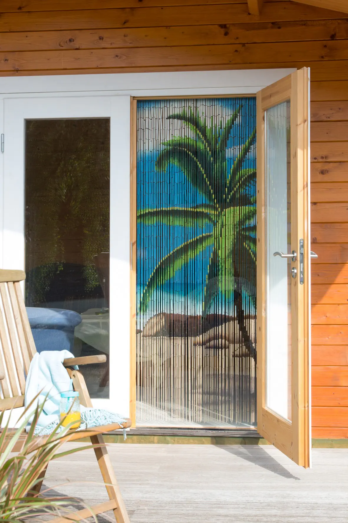 Conacord Deko-Vorhang Riviera braun 90 x 200 cm