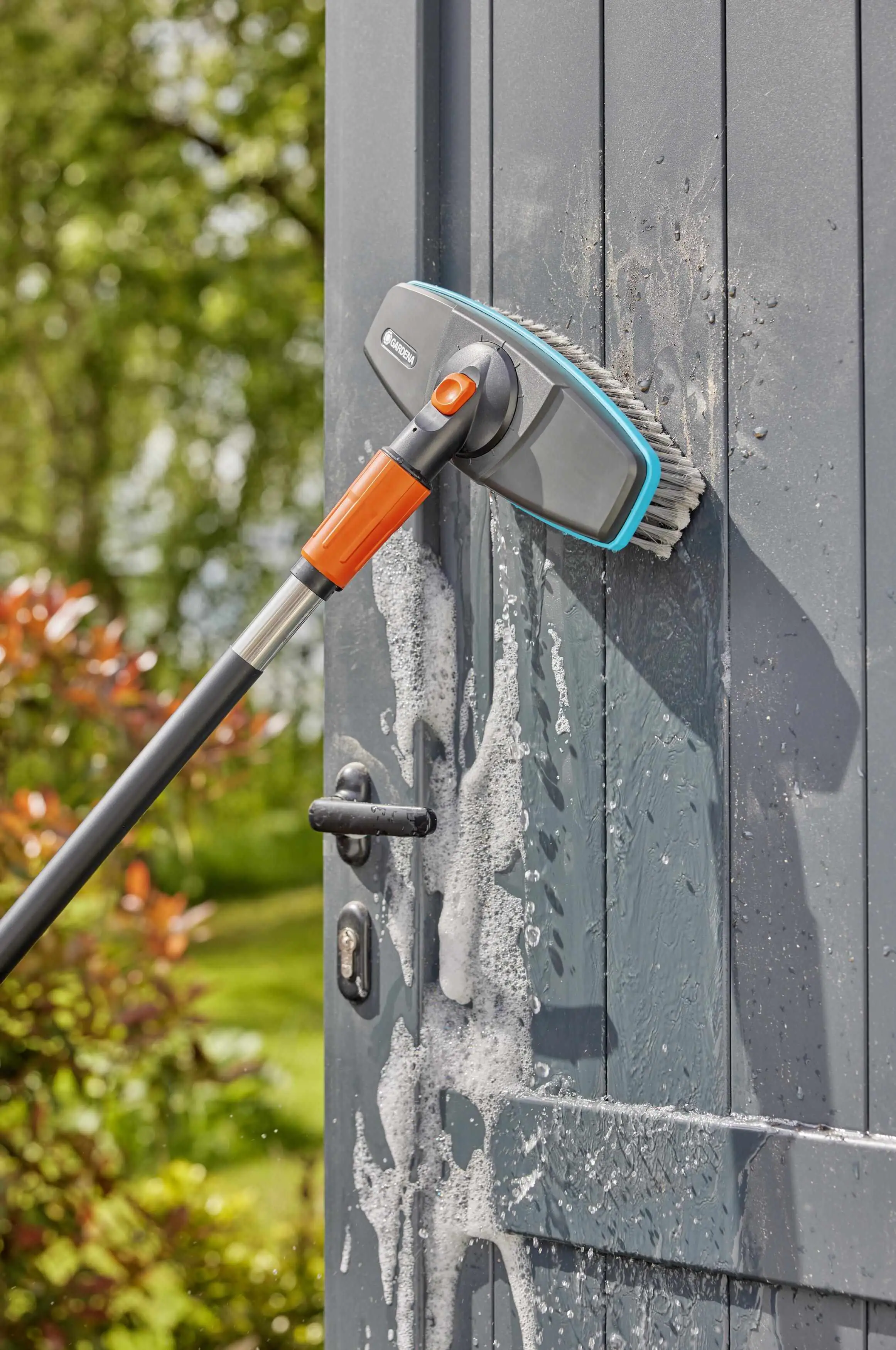 Gardena Cleansystem Wasch-Set mit Stiel S und Bürste soft