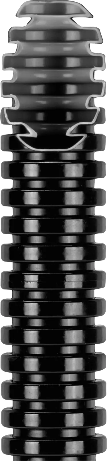 GEWISS Flexrohr betonfest EN20, 25m, PVC, 750N, schwarz