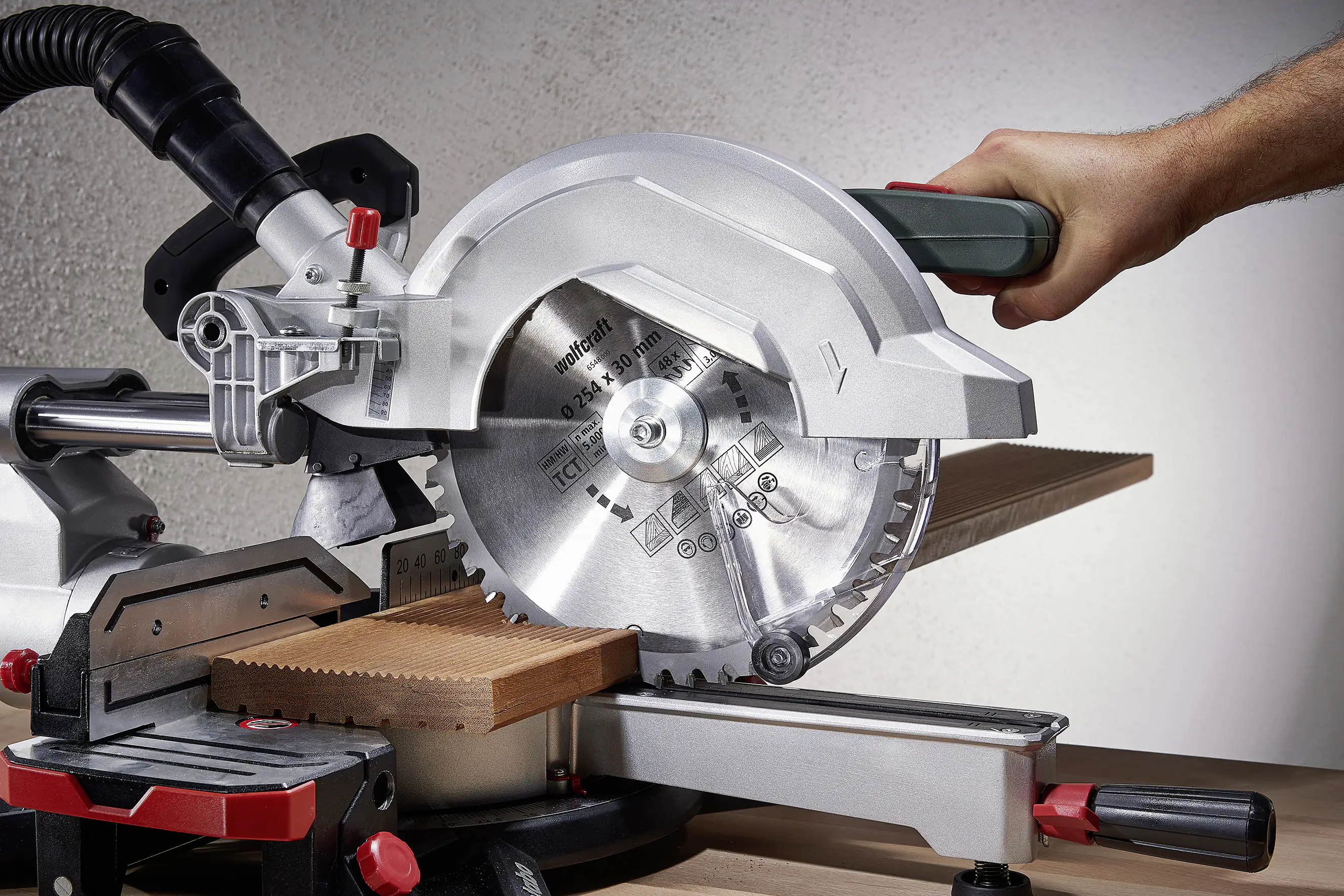 Wolfcraft Kreissägeblatt Ø 216 mm Bohrung Ø 30 mm 48 Zähne