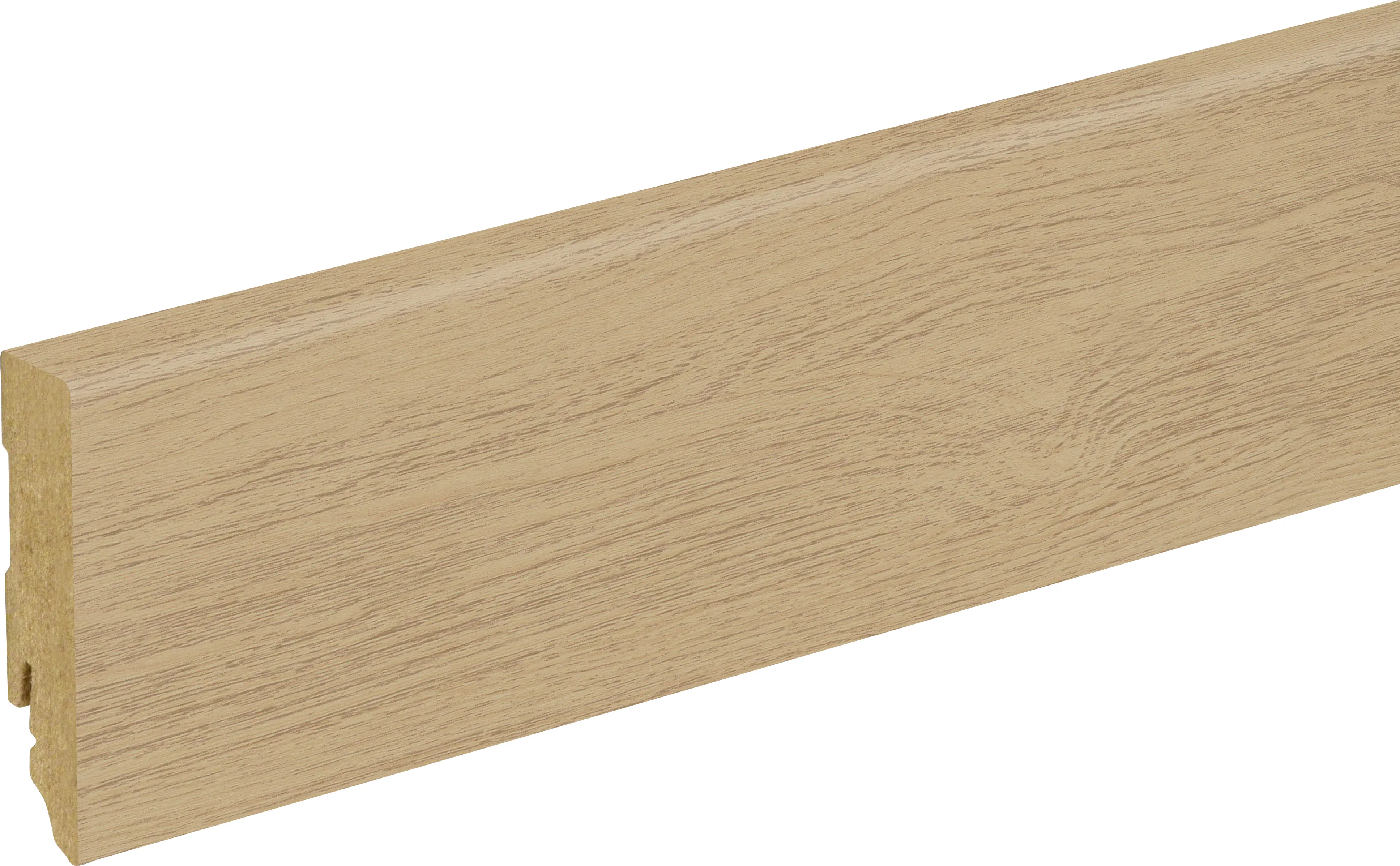 Neuhofer Fußleiste 240 cm 70 x 19 mm Eiche Burlington