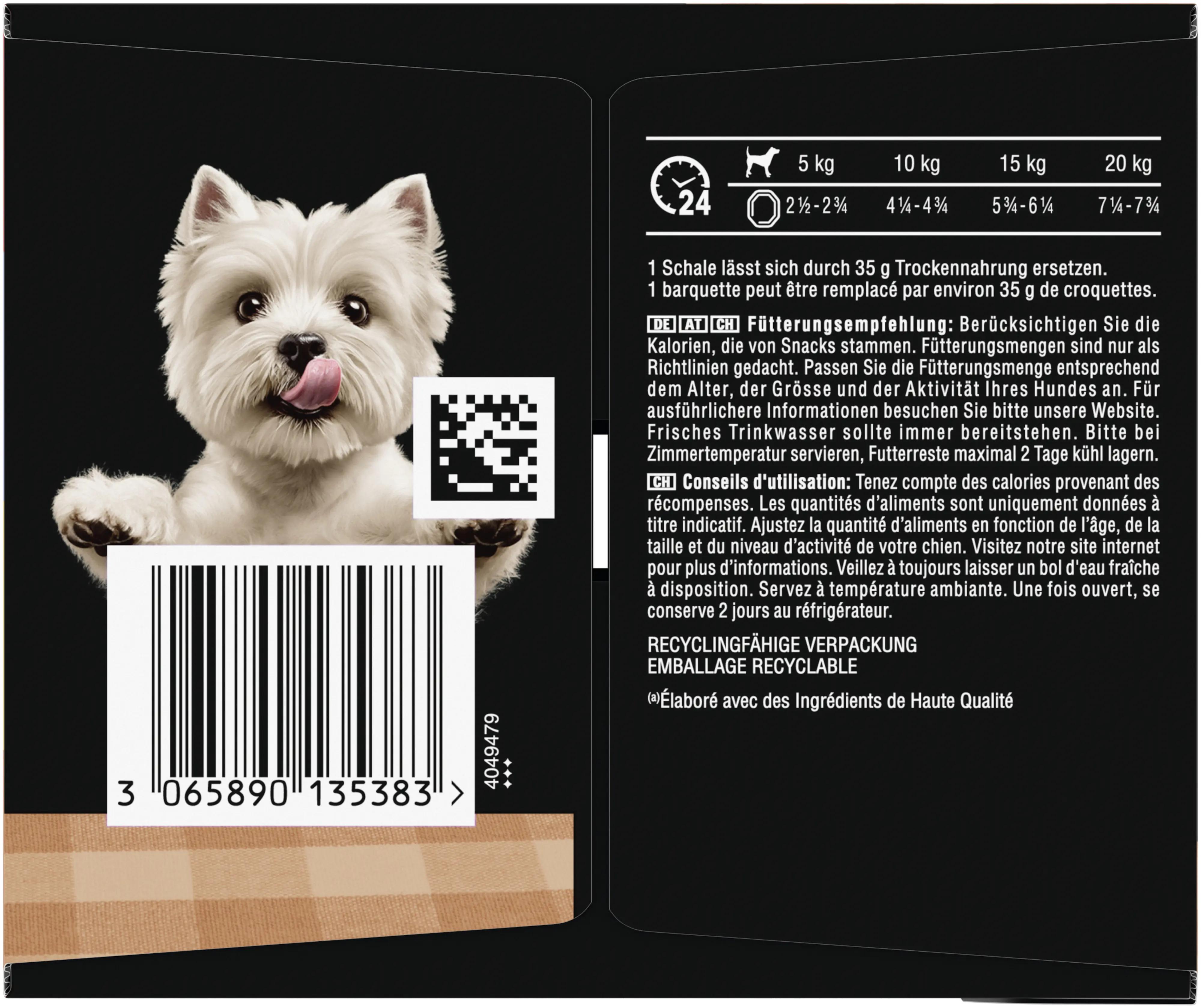 Cesar Hundenassfutter Adult 8 x 150 g Landküche Selektion 