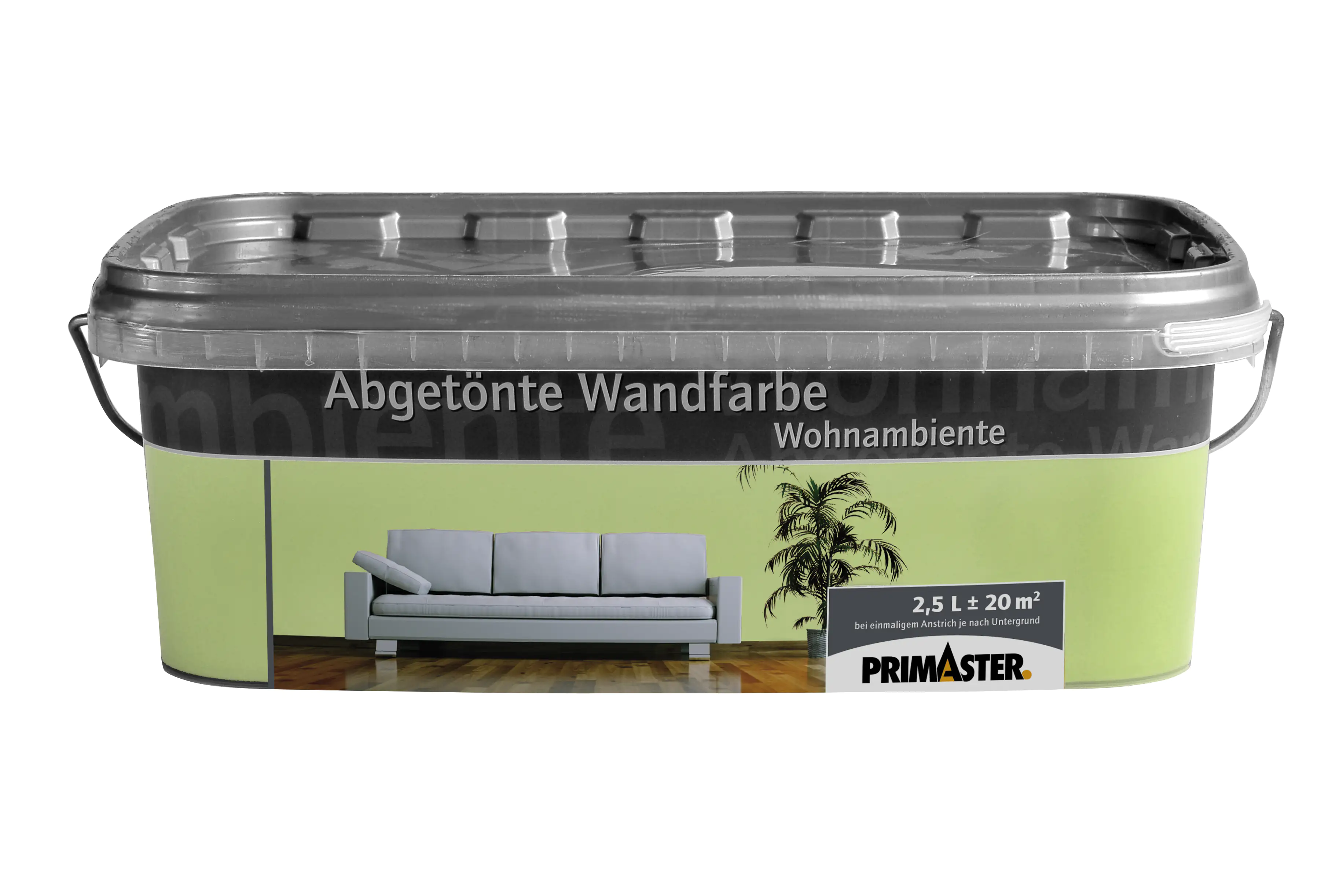 Primaster Wandfarbe Wohnambiente 2,5 L apfelgrün