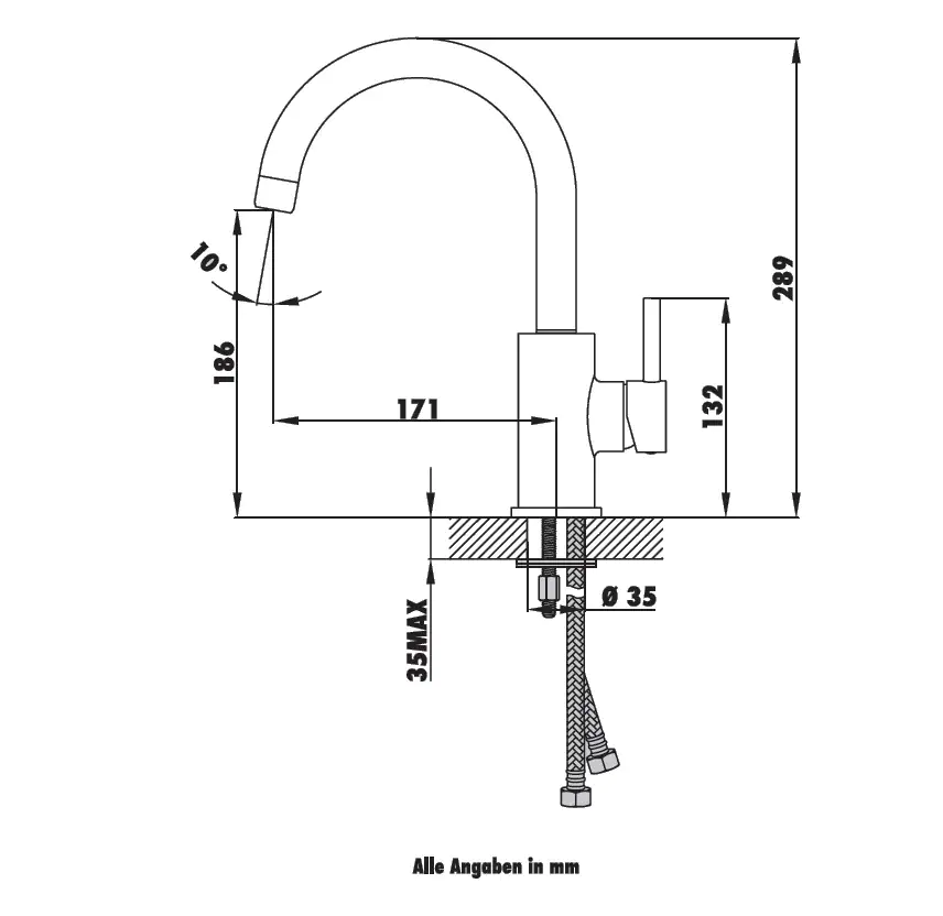 Primaster Waschtischarmatur Athen verchromt Primaster Waschtischarmatur Athen verchromt