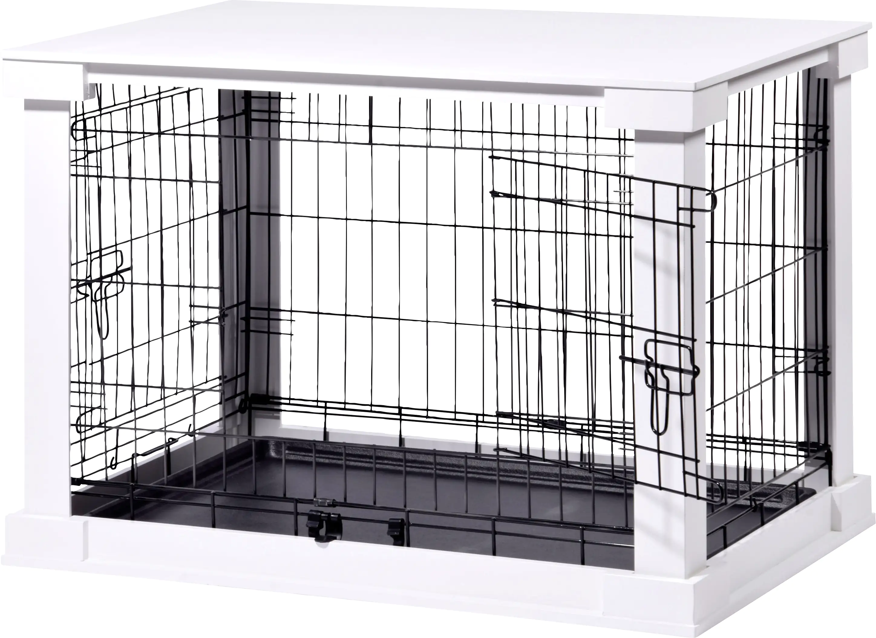 Dobar Design-Hundekäfig aus Holz mit Tischoberfläche Dobar Design-Hundekäfig aus Holz mit Tischoberfläche