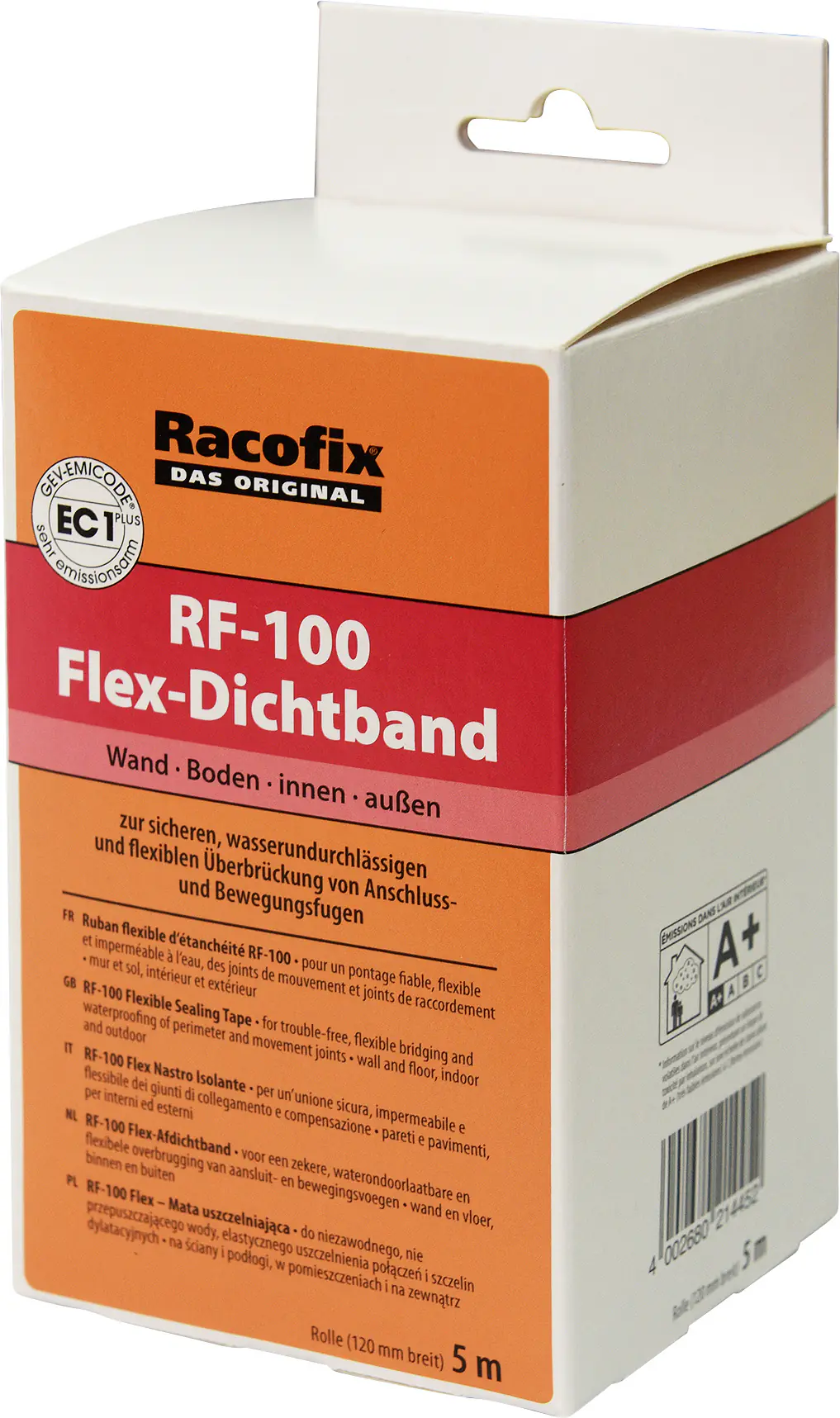 Racofix Flex-Dichtband RF-100 5 m x 12 cm Racofix Flex-Dichtband RF-100 5 m x 12 cm