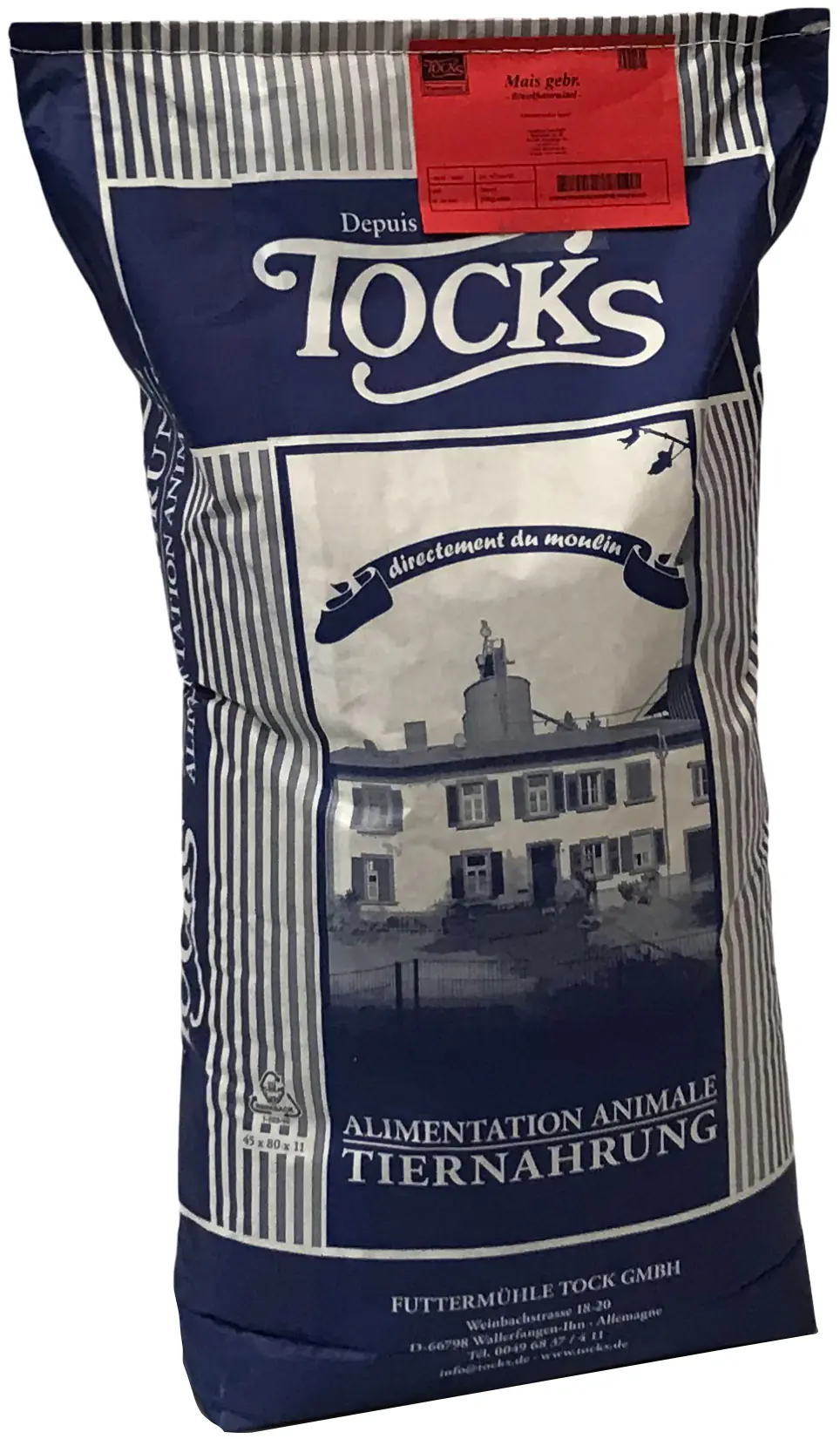 Tocks Mais gebrochen 20kg für Geflügel