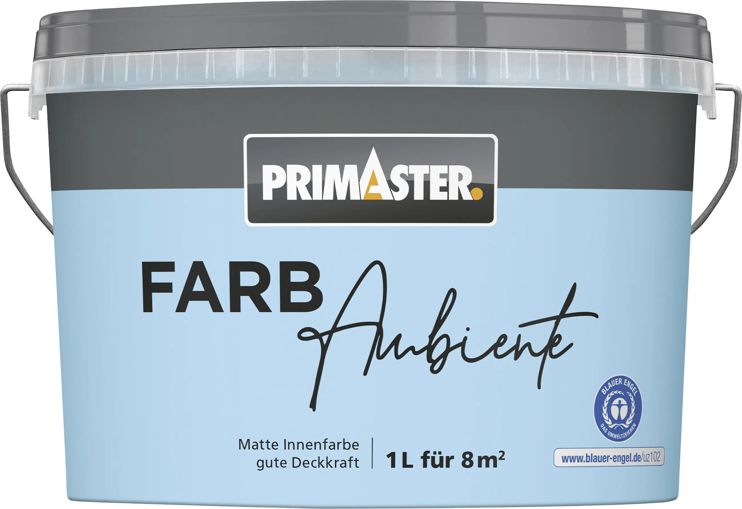 Primaster Farbambiente Wandfarbe matt himmelblau 1 L