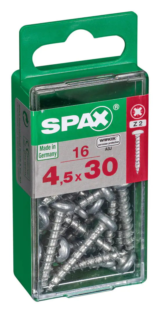 Spax Universalschrauben 4.5 x 30 mm TX 20 - 16 Stk.