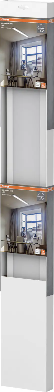 Osram LED Lichtleiste Office Line 122 cm weiß 48 W  Osram LED Lichtleiste Office Line 122 cm weiß 48 W