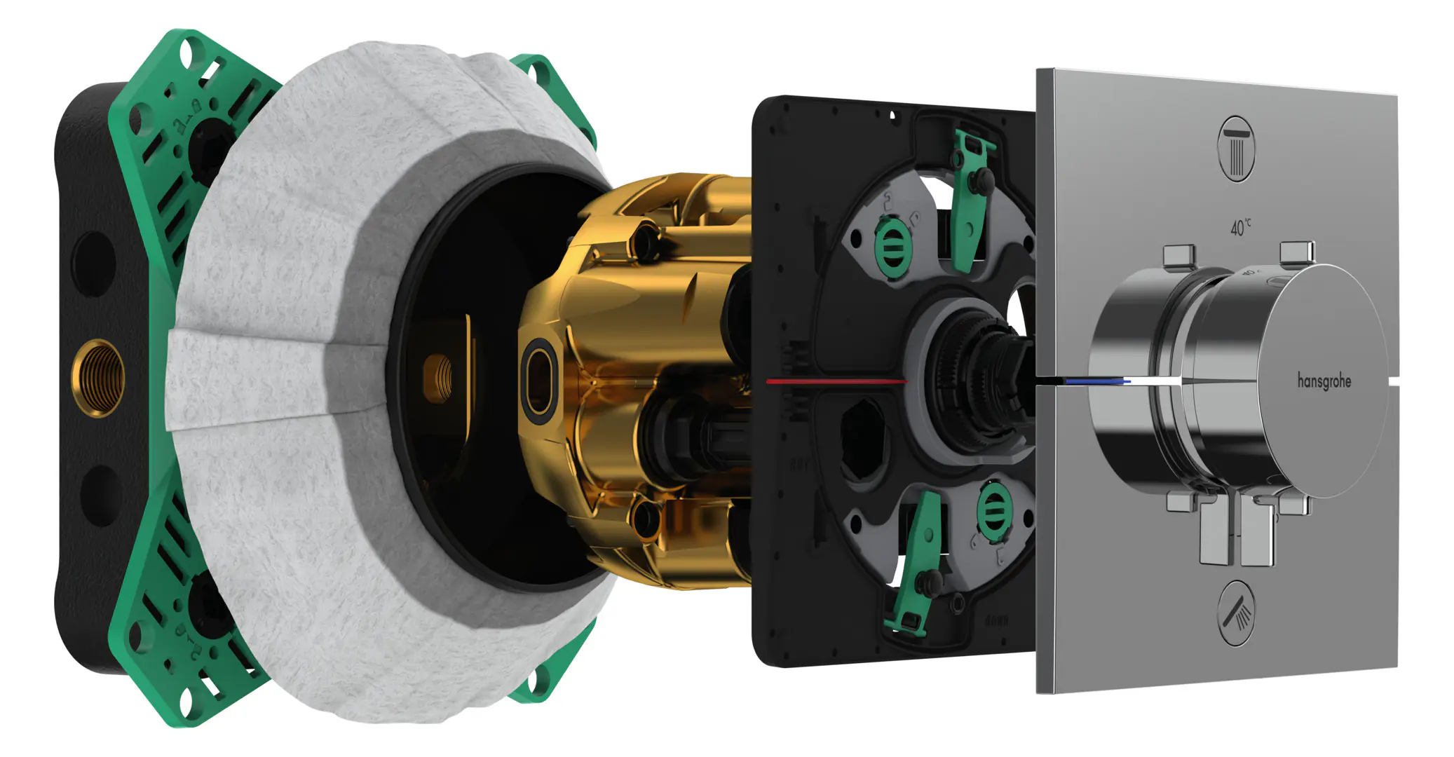 Hansgrohe Grundkörper iBox universal 2 für Unterputz-Einbau