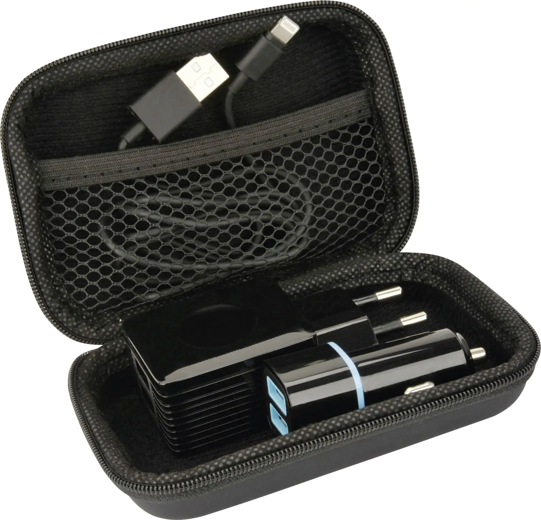 Cartrend Reiseset Lightning 12V-240V 4-teilig Cartrend Reiseset Lightning 12V-240V 4-teilig