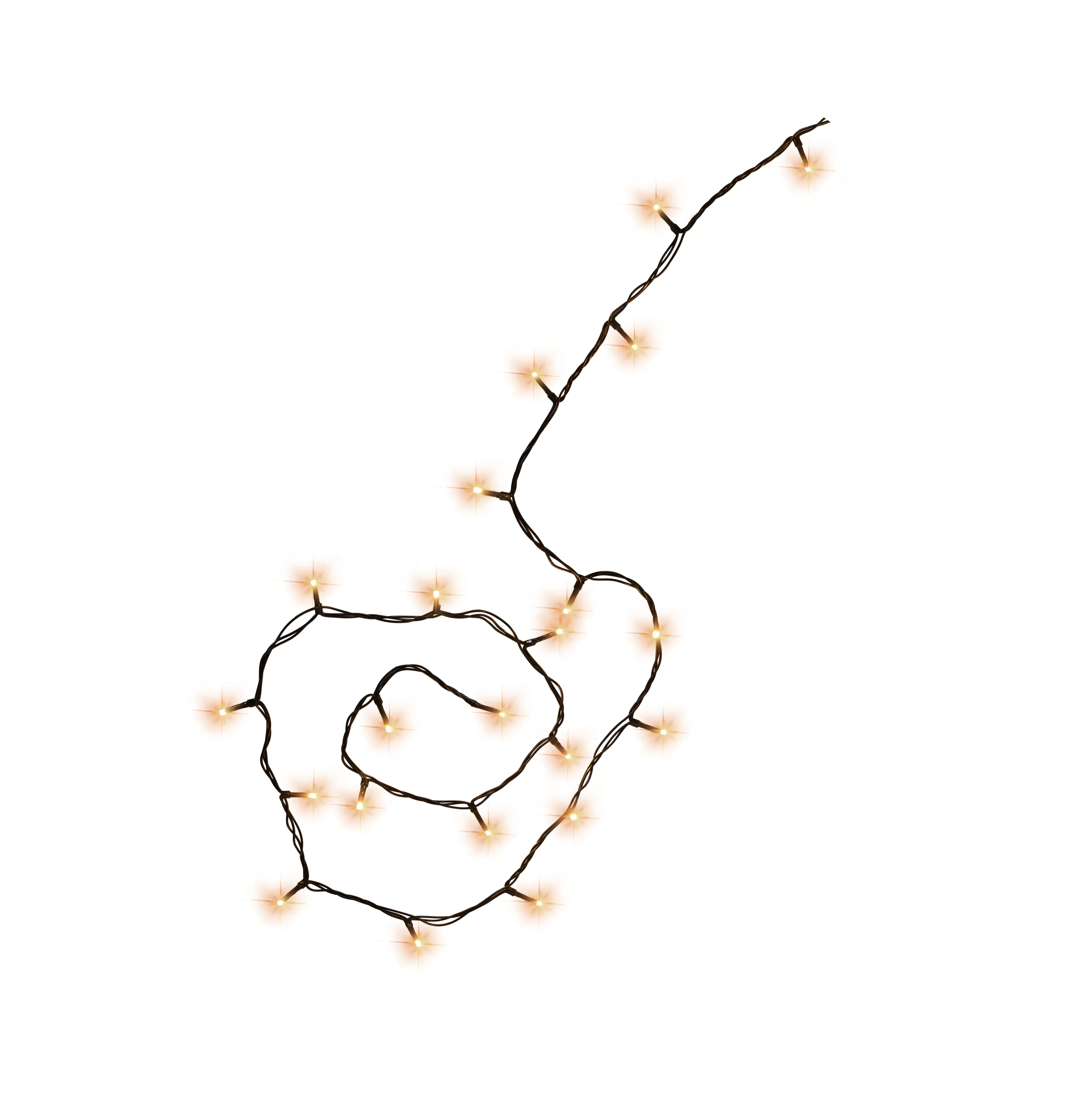 TrendLine LED-Lichterkette Classic Außen 17,4 m warmweiß mit Timer, Dimmer