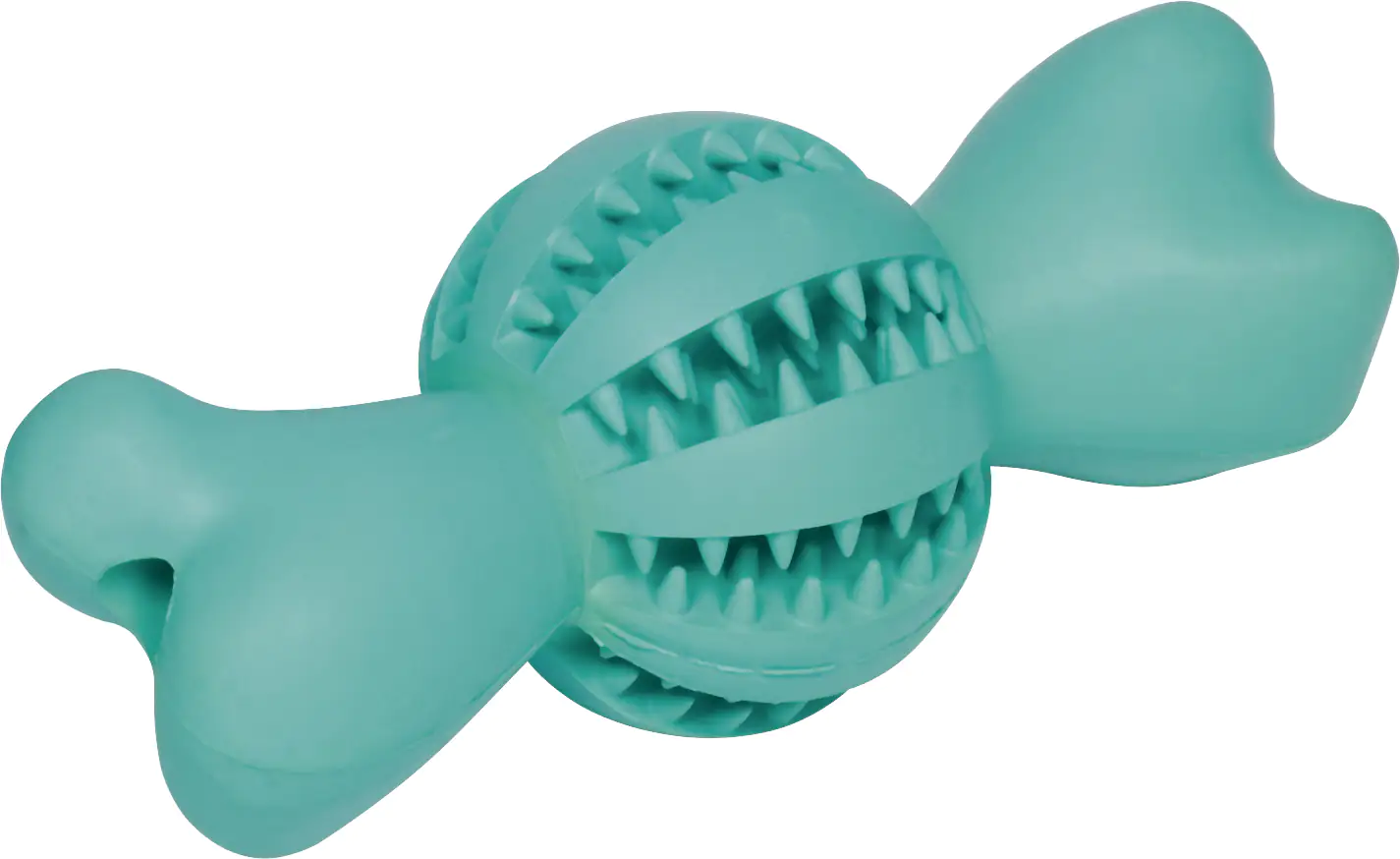 Nobby Vollgummi Ball mit Knochen DENTAL LINE 18 cm 18 cm