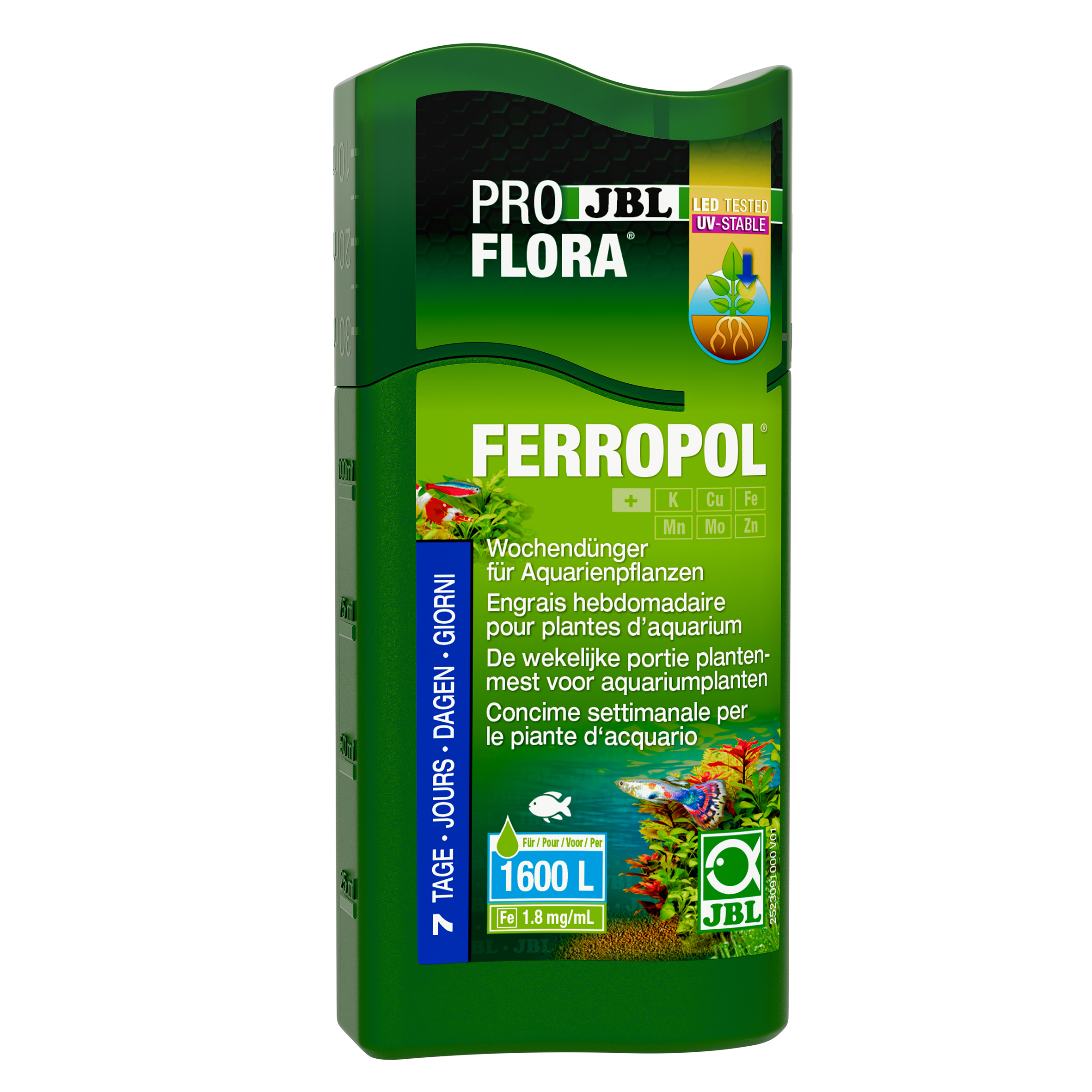 JBL Aquarium Pflanzendünger Profiflora Ferropol 100 ml