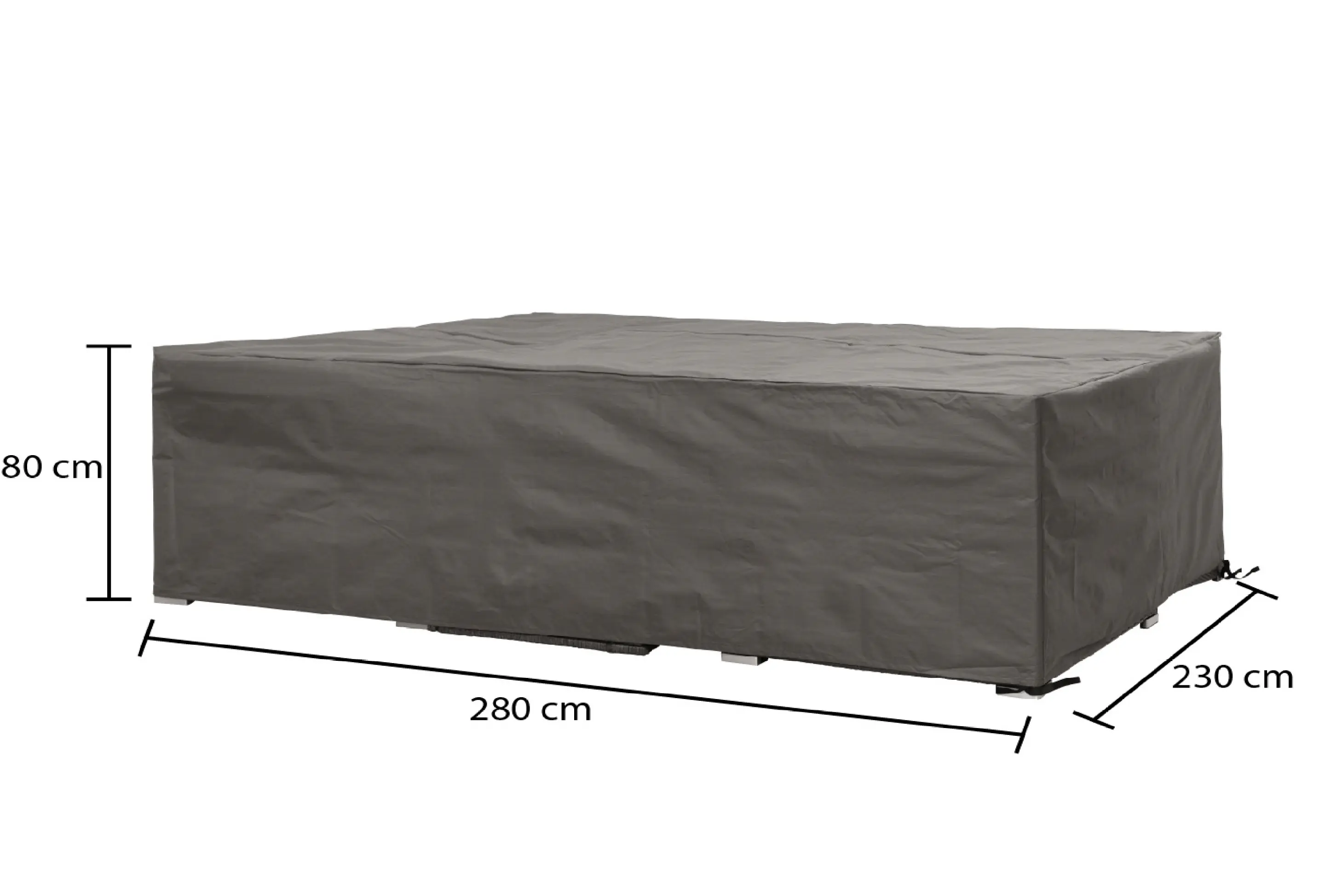 Winza Outdoor Covers Premium Schutzhülle Loungeset XL Maße 280x230x80 cm Material PP MFY