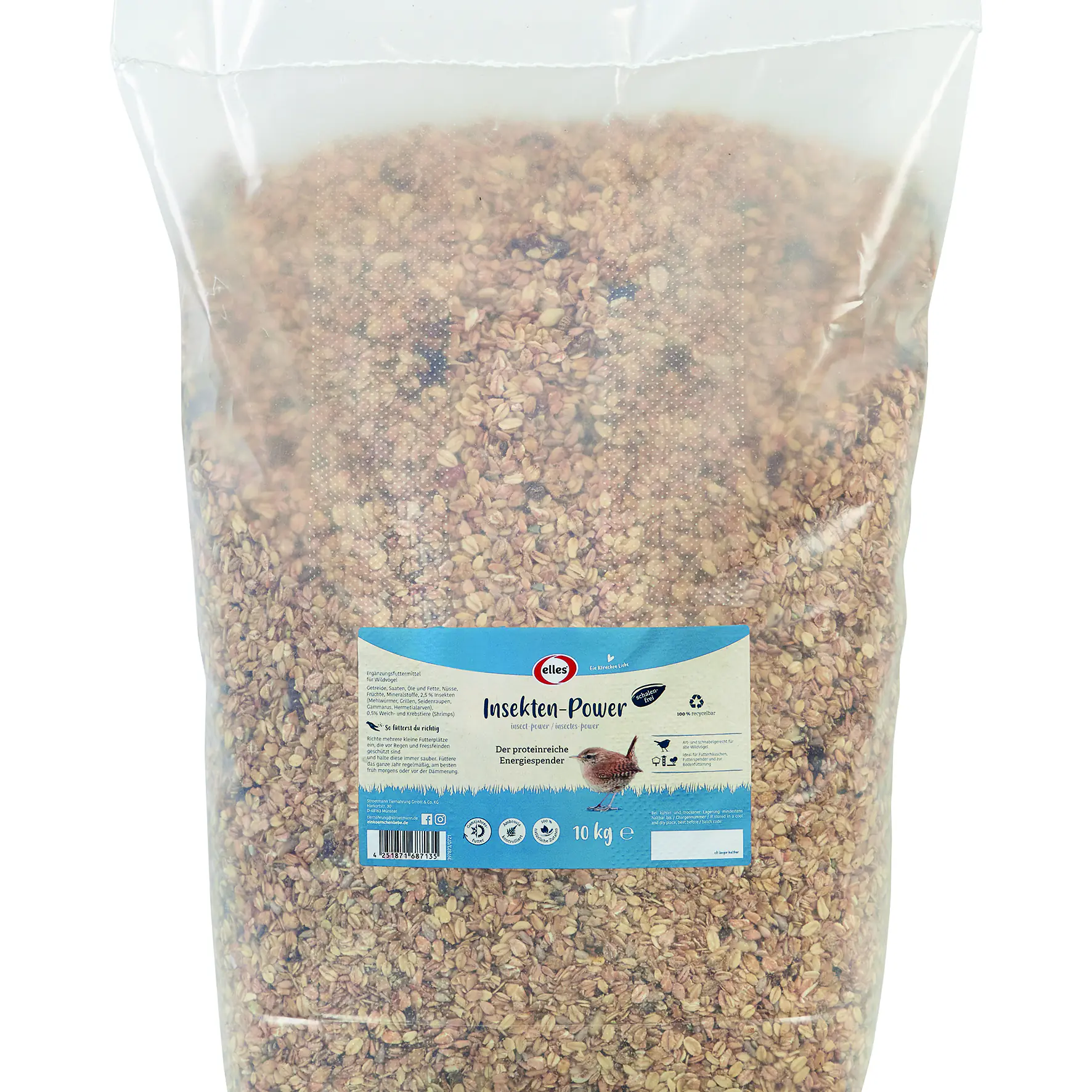 Elles Wildvogelfutter Insekten-Power 10 kg