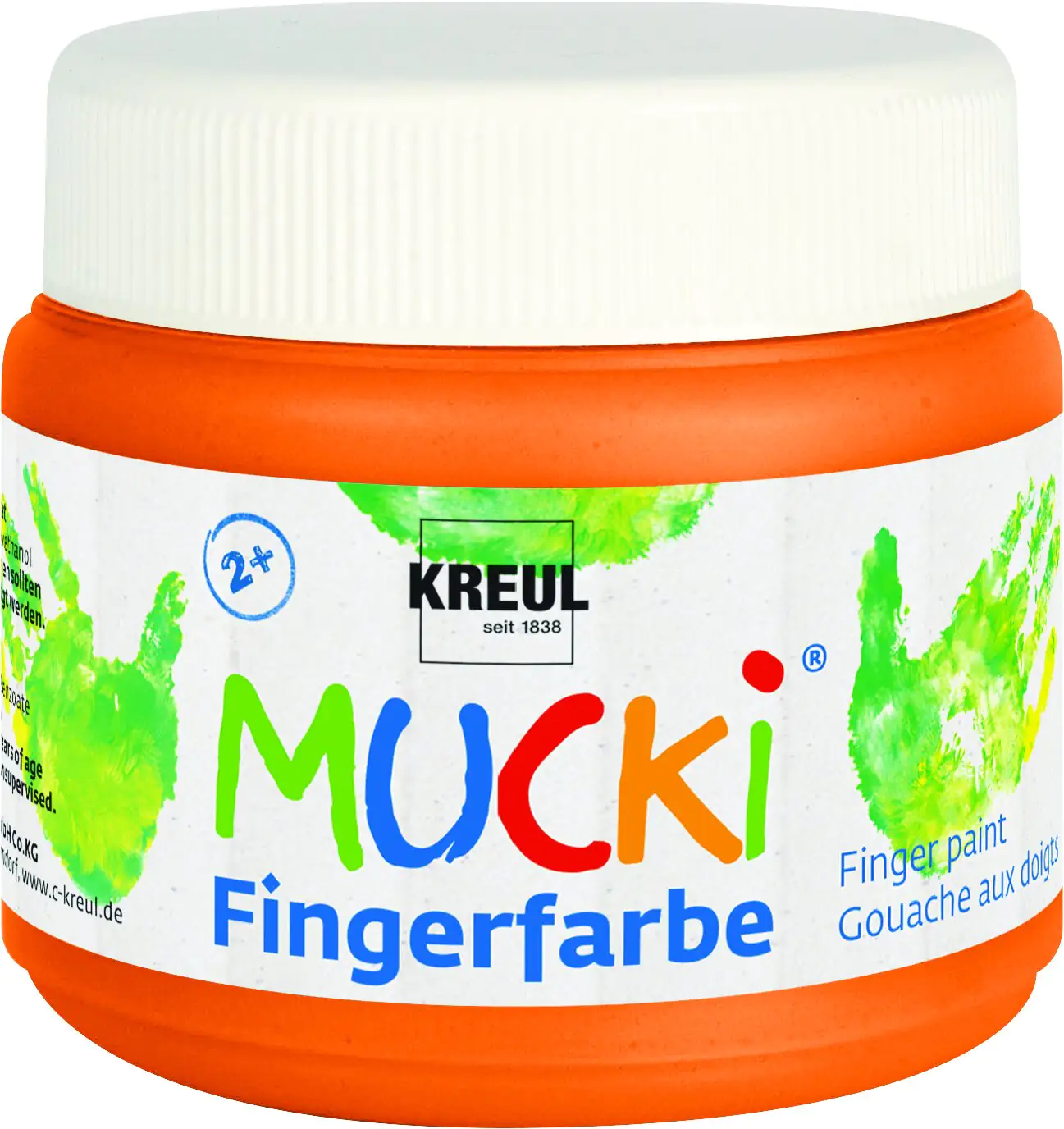 Kreul Mucki Fingerfarbe orange 150 ml Kreul Mucki Fingerfarbe orange 150 ml