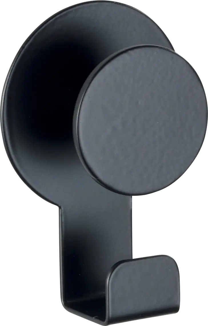 Wenko Haken Blandas Edelstahl, schwarz matt Wenko Haken Blandas Edelstahl, schwarz matt