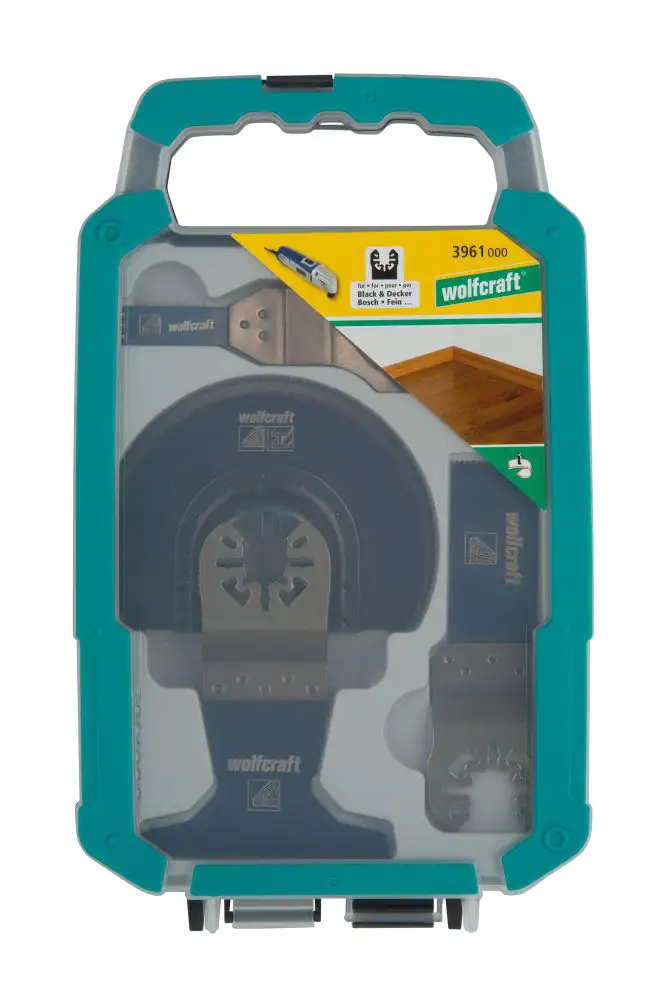 Wolfcraft Vibrations-Starter-Set für Laminat