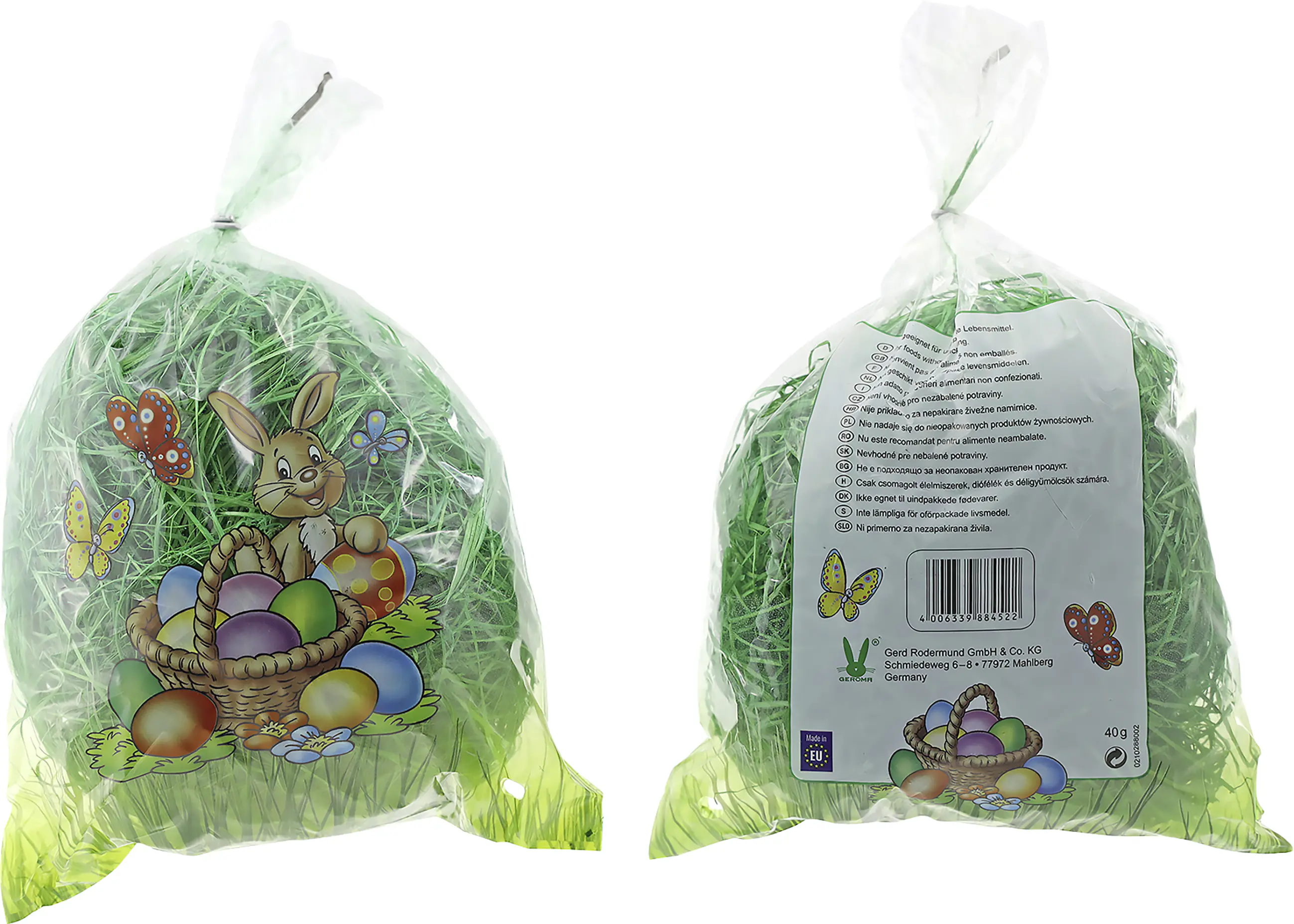Ostergras Holzwolle 40 g grün Ostergras Holzwolle 40 g grün